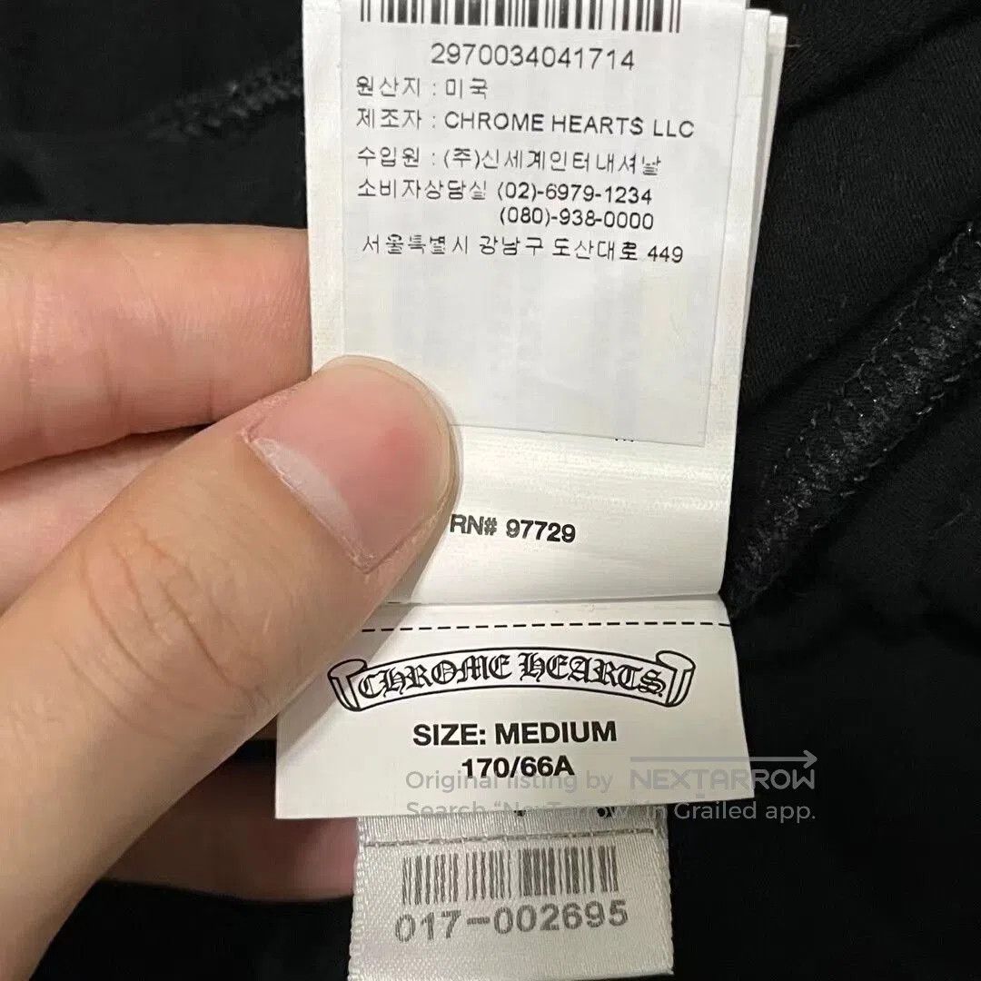 Chrome Hearts black chrome hearts women's sweatpants size M. Size 30" / US 8 / IT 44 - 6 Thumbnail