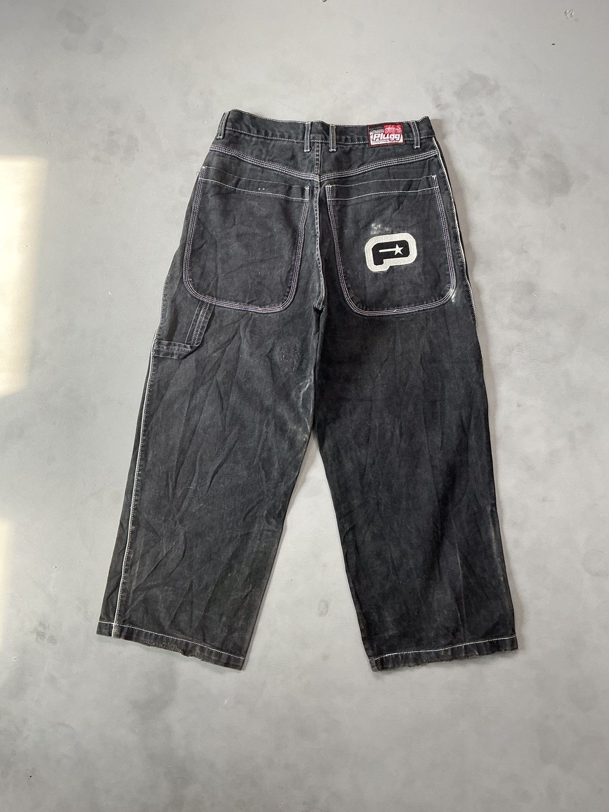 Other Vintage plugg big pocket loose denim Size US 34 / EU 50 - 1 Thumbnail