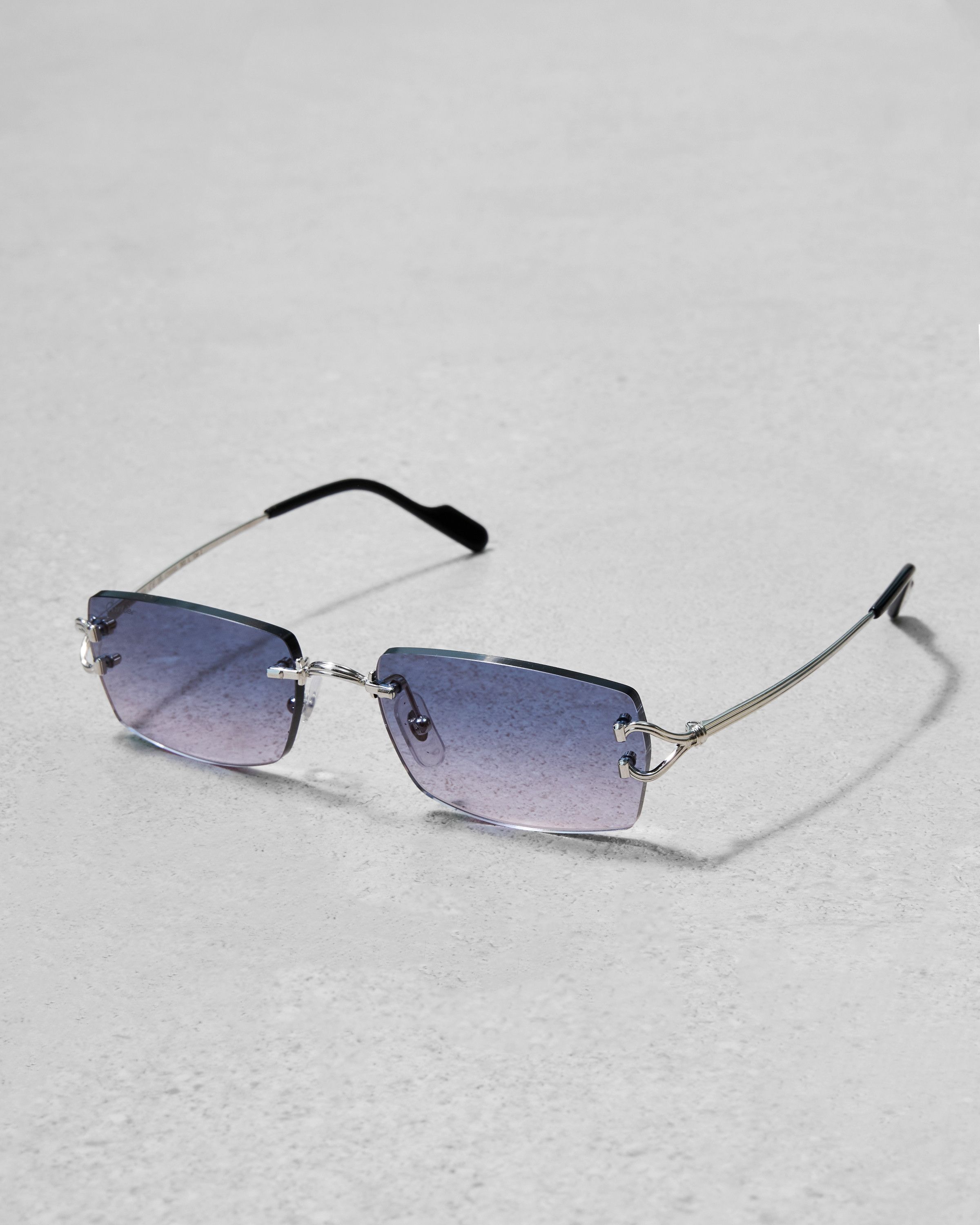Cartier Lilac Smoke CARTIER CT0550S 003 Size ONE SIZE - 1 Thumbnail