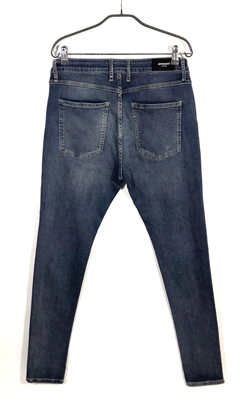 Represent Clo. Represent Jeans Repaired Denim Fadded Blue Size US 34 / EU 50 - 2 Thumbnail