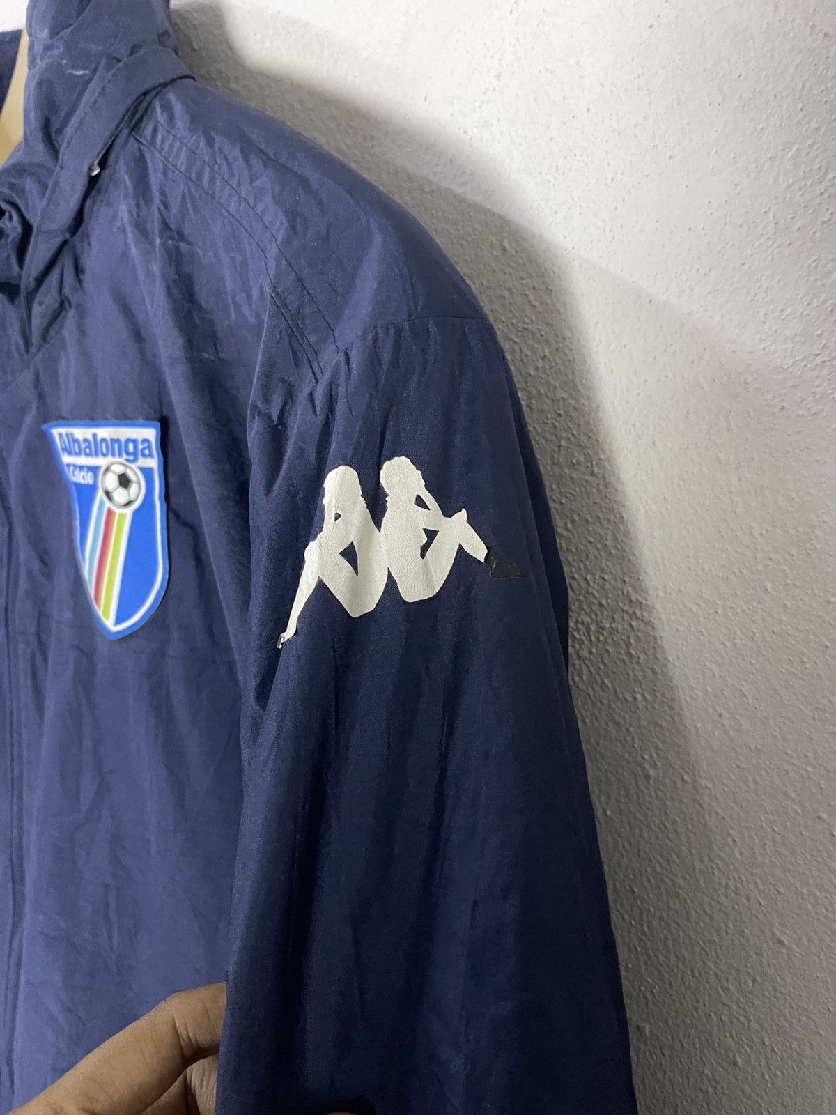 Kappa Kappa Albalonga AS Roma Academy Full Zip Training Jacket Size US XL / EU 56 / 4 - 10 Thumbnail