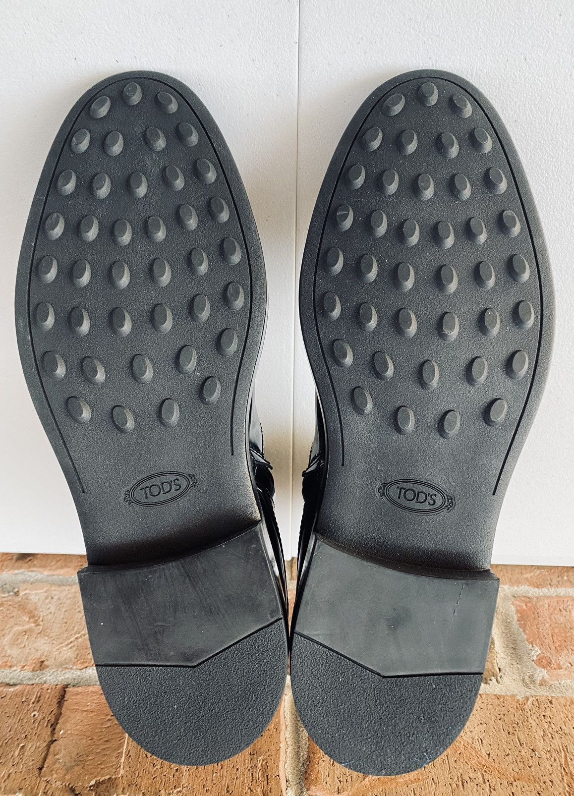 Tod's Tod’s 🇮🇹 blk naplak leather spencer motorcycle boots 11 NEW Size US 11 / EU 44 - 12 Thumbnail