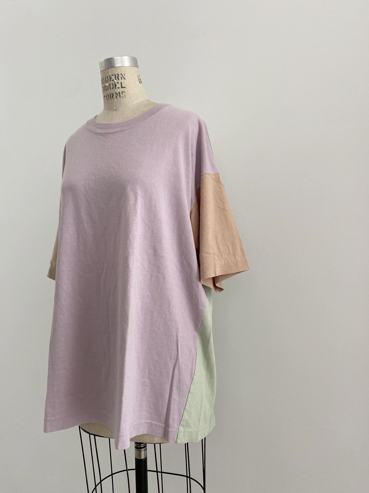 Japanese Brand ts(s) Japan pastel color color block shirt Size US XL / EU 56 / 4 - 1 Thumbnail