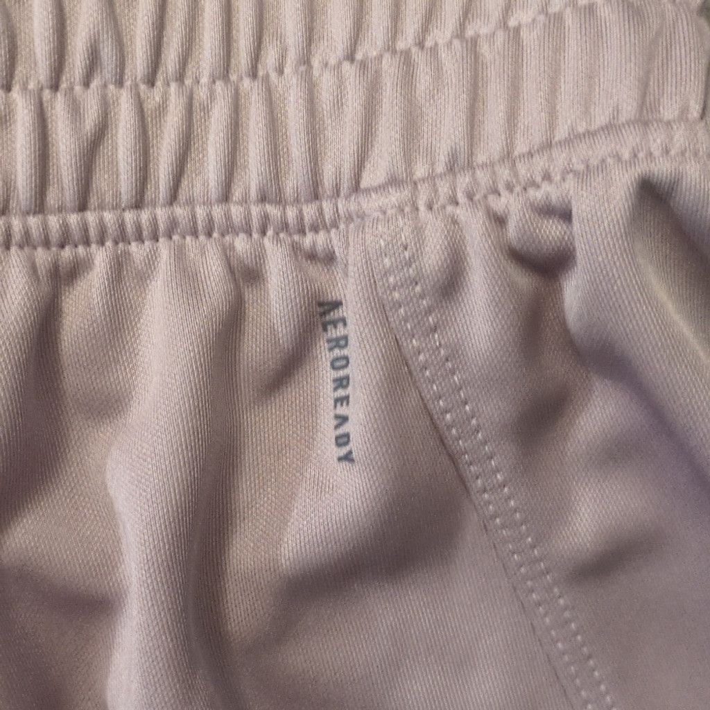 Adidas Adidas Lavender Pacer High Rise Shorts Size Large Size 31" - 3 Thumbnail