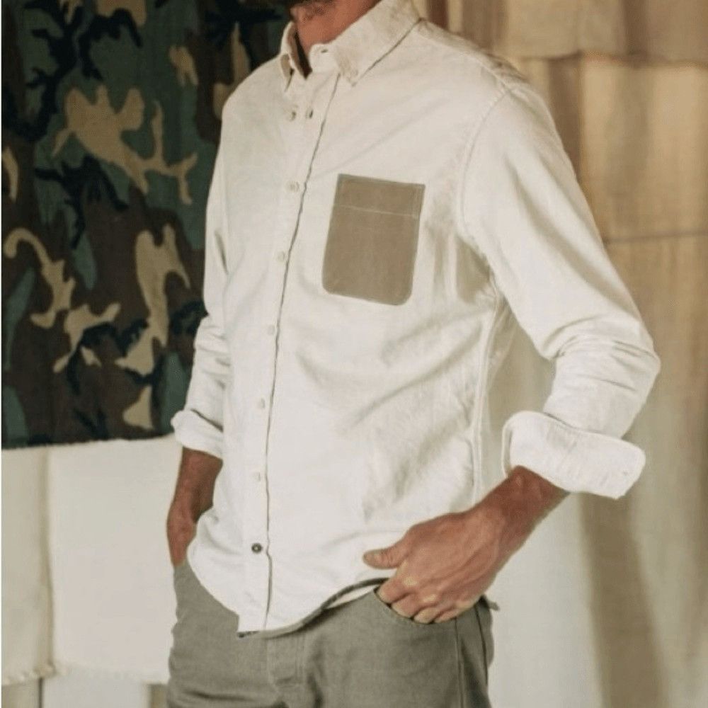 Taylor Stitch Taylor Stitch the Atelier and Repairs Jack in White Oxford S Size US S / EU 44-46 / 1 - 3 Thumbnail