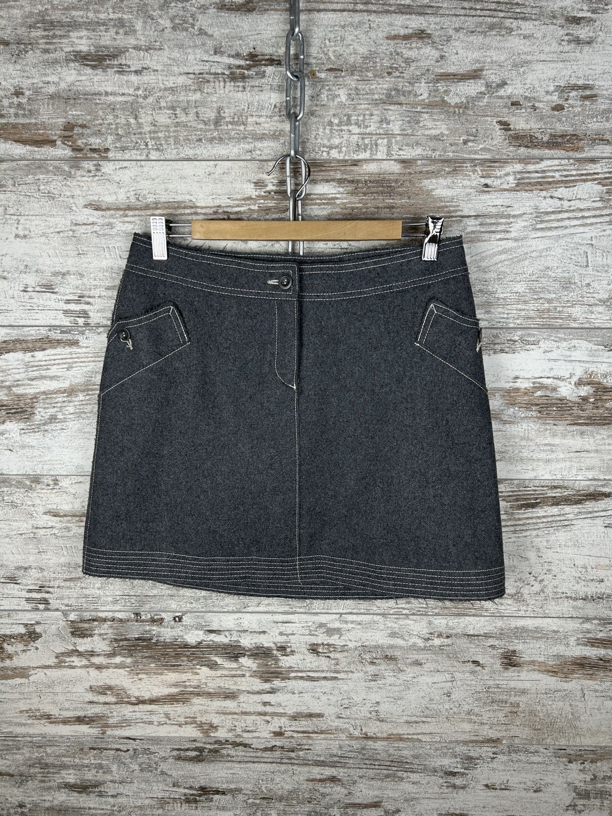 C.P. Company × Vintage Women’s Vintage C.P. Company skirt wool rare size 42 archive Size 28" / US 6 / IT 42 - 2 Thumbnail