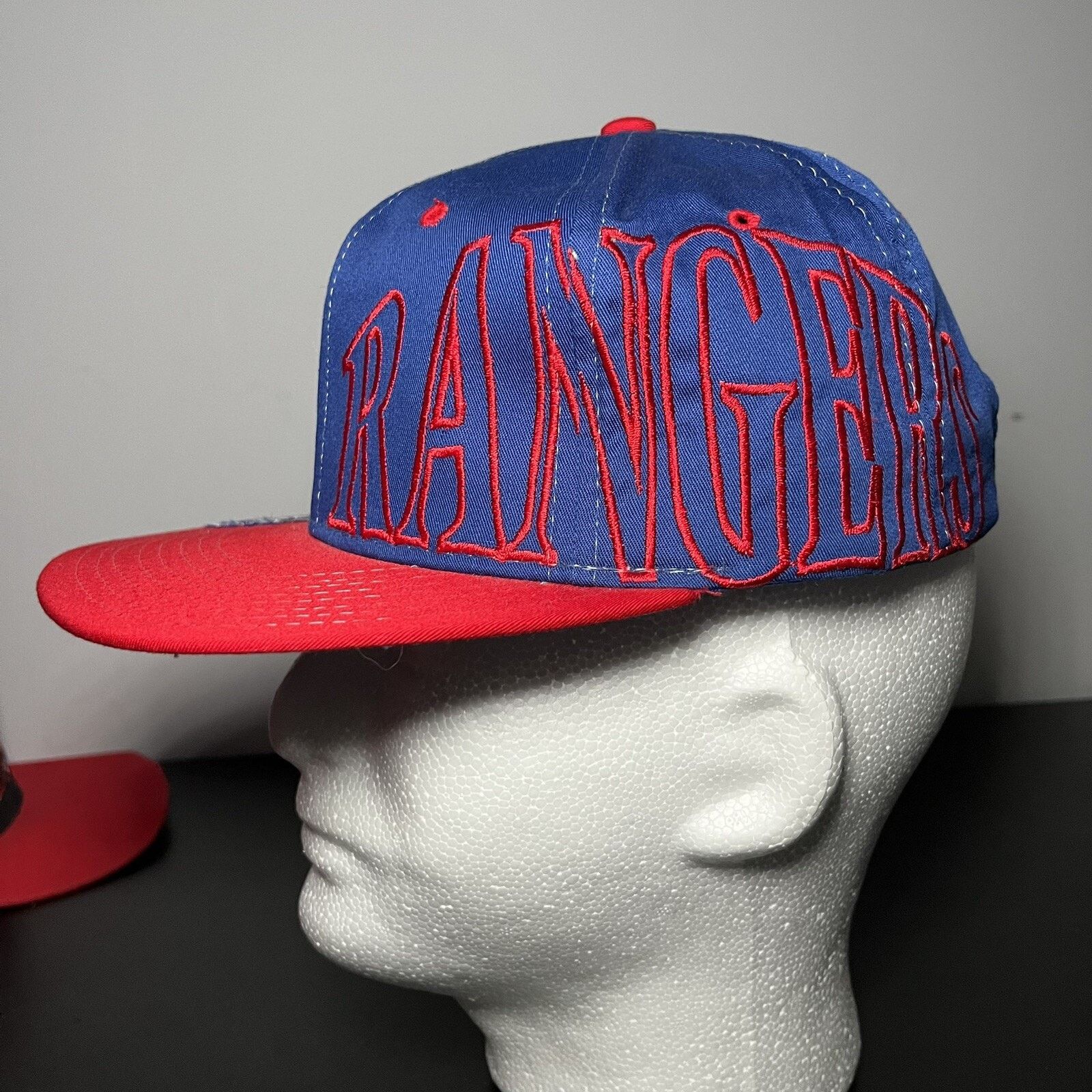 Starter Vintage New York Rangers Snap Back Mens Hat NHL Size ONE SIZE - 4 Thumbnail
