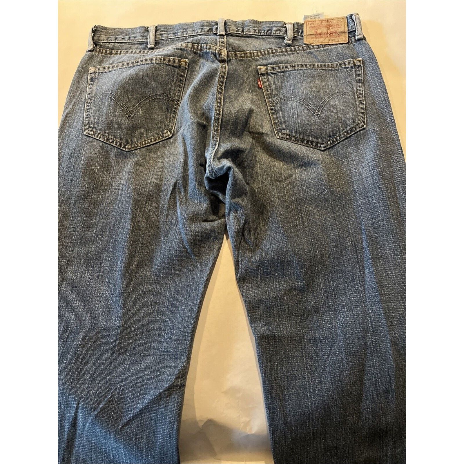 Levi's Levi’s 559 Jeans Men’s 38x32 Blue Medium Wash Cotton Denim Size US 38 / EU 54 - 13 Thumbnail