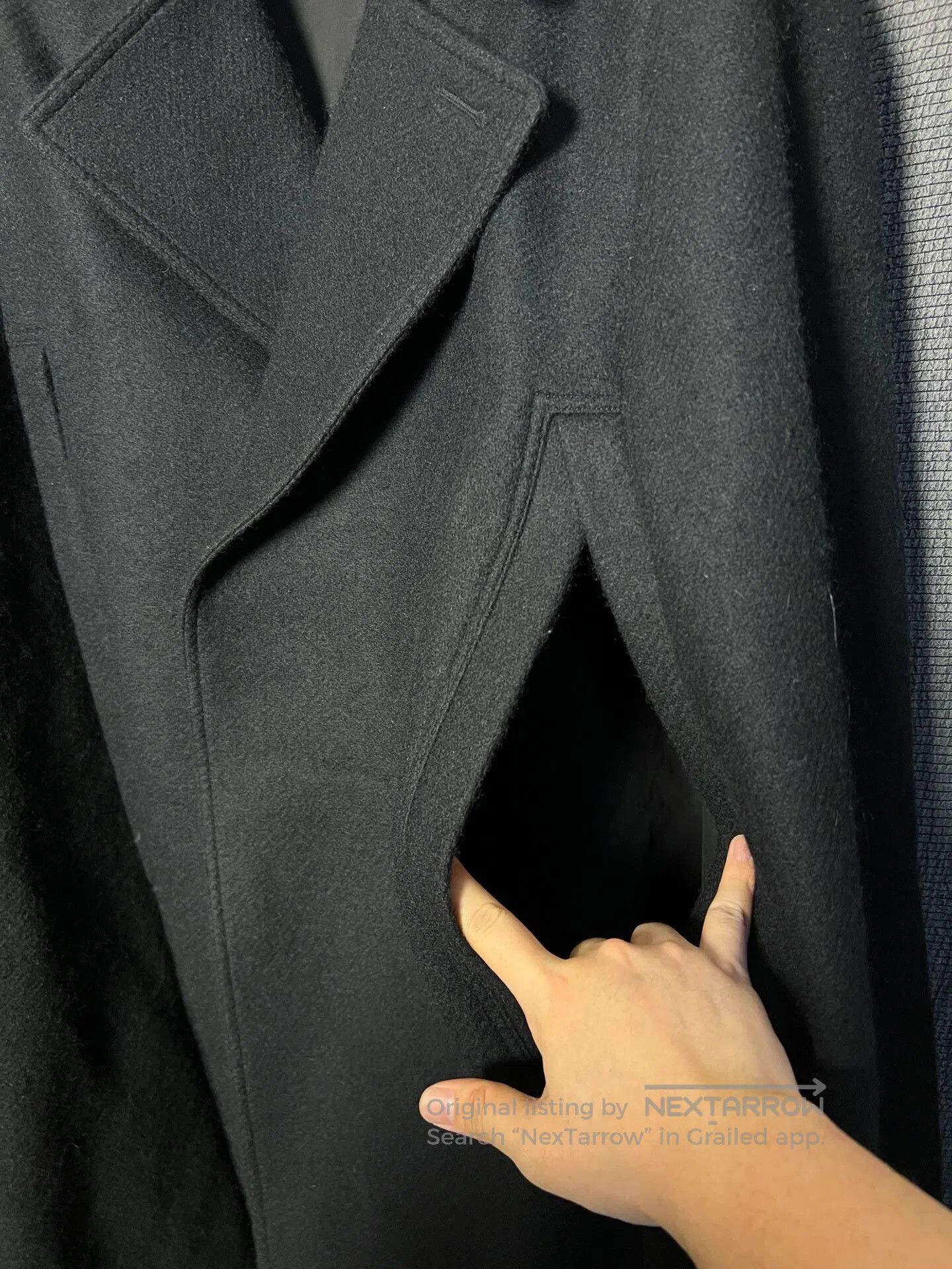 Rick Owens Rick Owens 23FW Oversized Wool Cape Coat. Size US S / EU 44-46 / 1 - 5 Thumbnail
