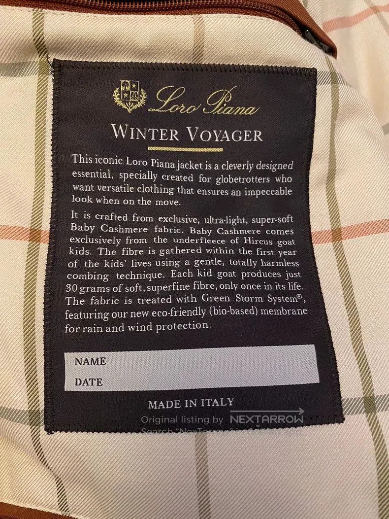 Loro Piana Loro Piana Baby Cashmere Storm System Jacket. Size US S / EU 44-46 / 1 - 4 Thumbnail