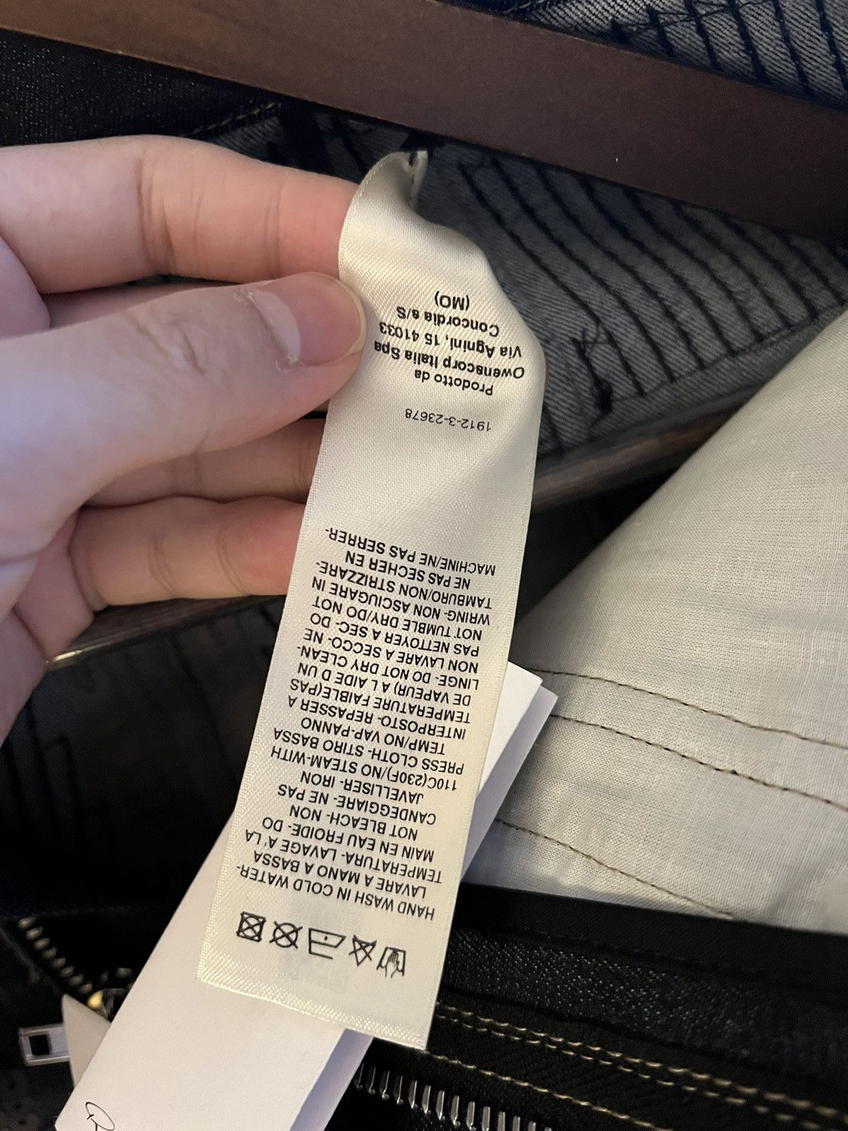 Rick Owens Rick Owens Fall 2023 runway luxor bolan bootcut pants Size US 26 / EU 42 - 6 Thumbnail
