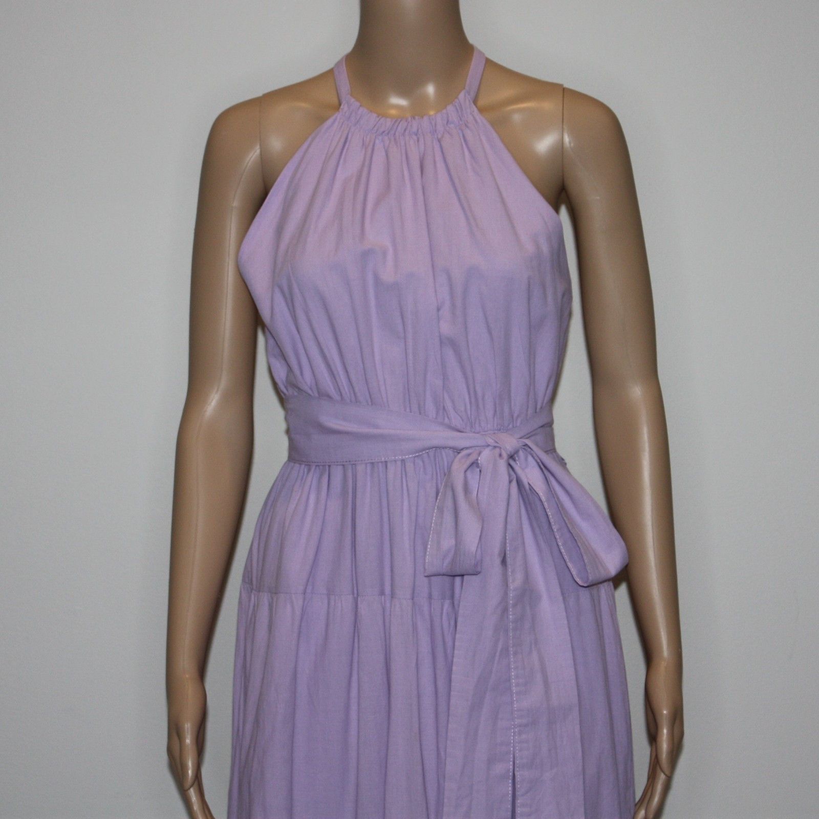 Other Le Fafo Nicole Halter Neck Dress with Belt in Lilac Color Size S / US 4 / IT 40 - 6 Thumbnail