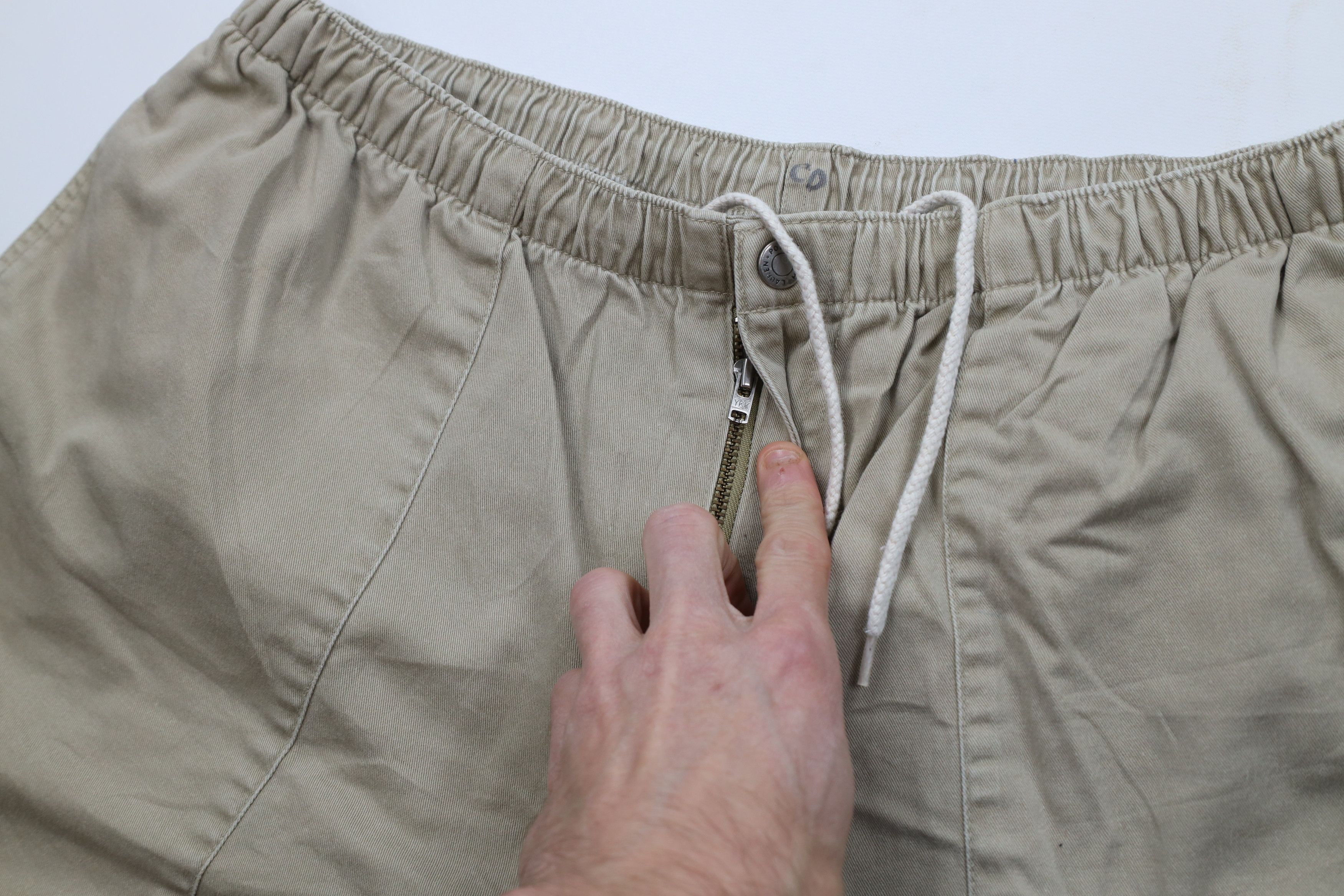 Ralph Lauren Vintage 90s Ralph Lauren Above Knee Shorts Beige Cotton Size US 36 / EU 52 - 6 Thumbnail