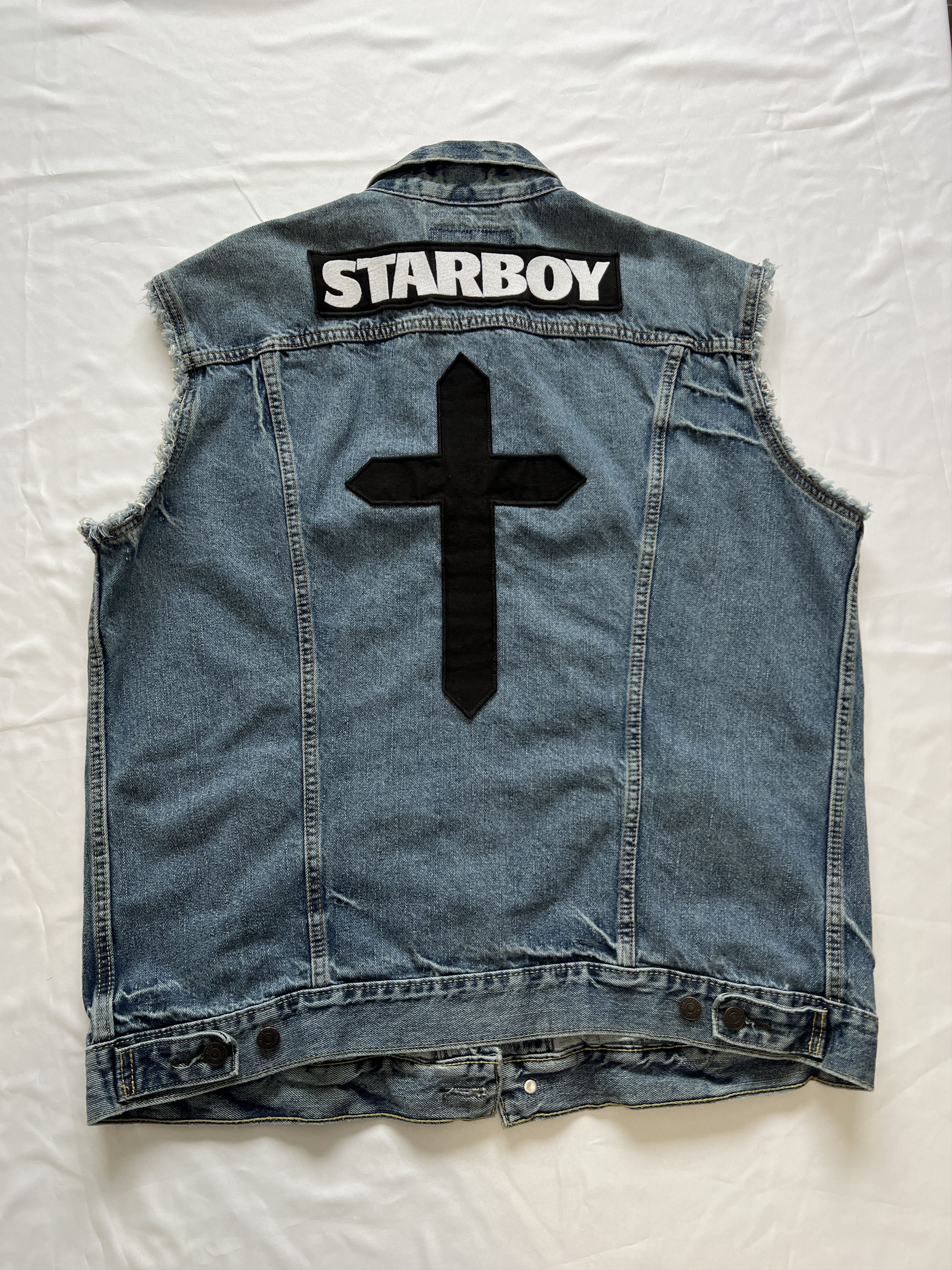 Levi's Levi’s x The Weeknd Starboy Denim Jean Vest XO Size US S / EU 44-46 / 1 - 4 Thumbnail