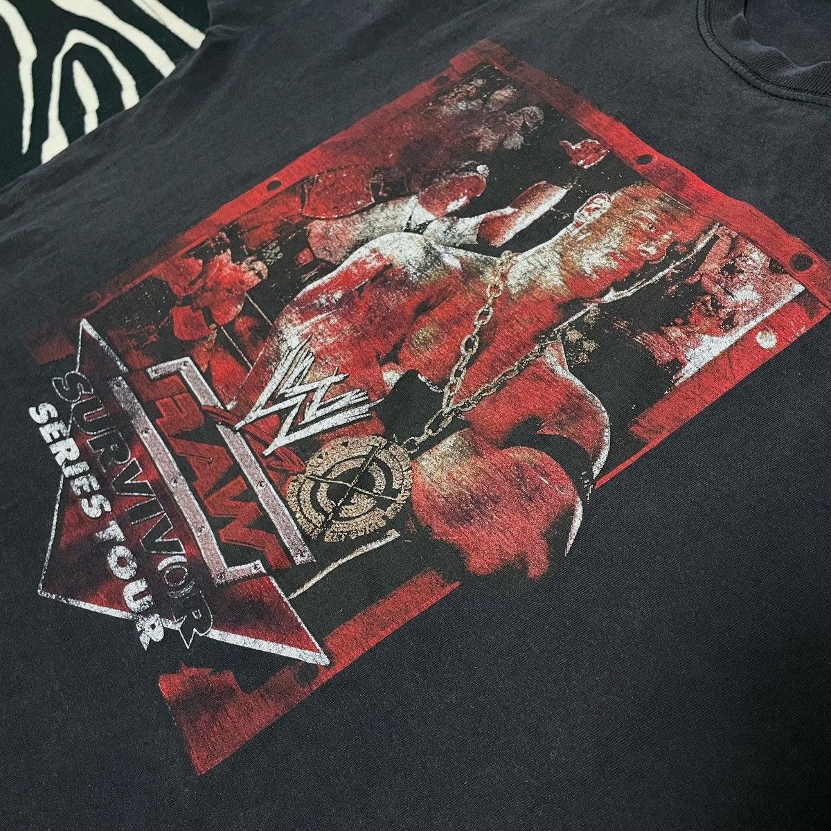 Vintage × WWE × WWF T-shirt WWE Raw Survivor series Tour John Cena Vintage Fotl Size US L / EU 52-54 / 3 - 4 Thumbnail