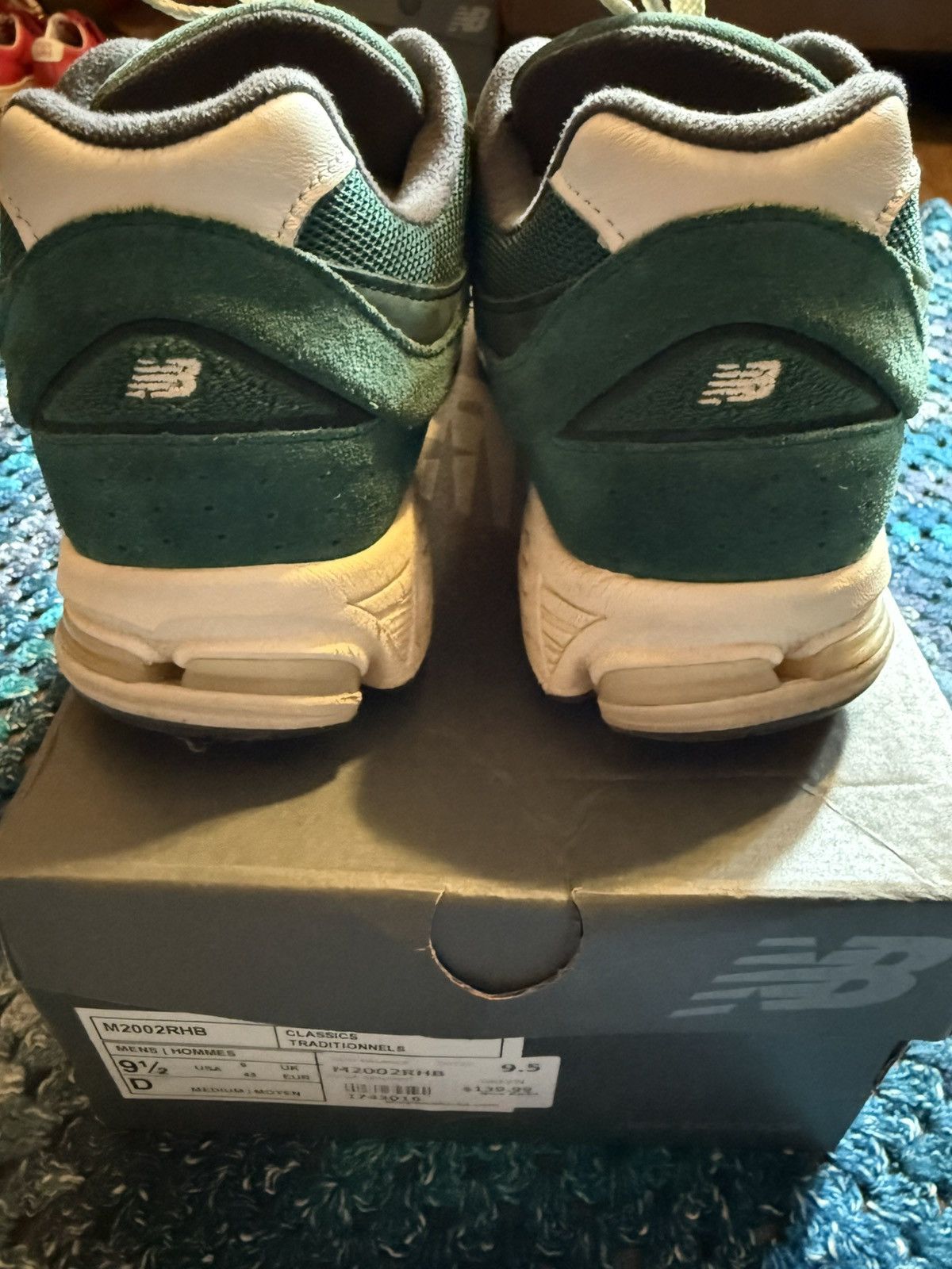 New Balance New Balance 2002R Forest Green Size US 9.5 / EU 42-43 - 5 Thumbnail