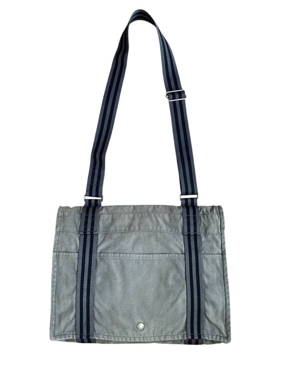 Hermes Y2K 2000’s Hermes Herline Sunfaded Canvas Messenger Bag Size ONE SIZE - 9 Thumbnail