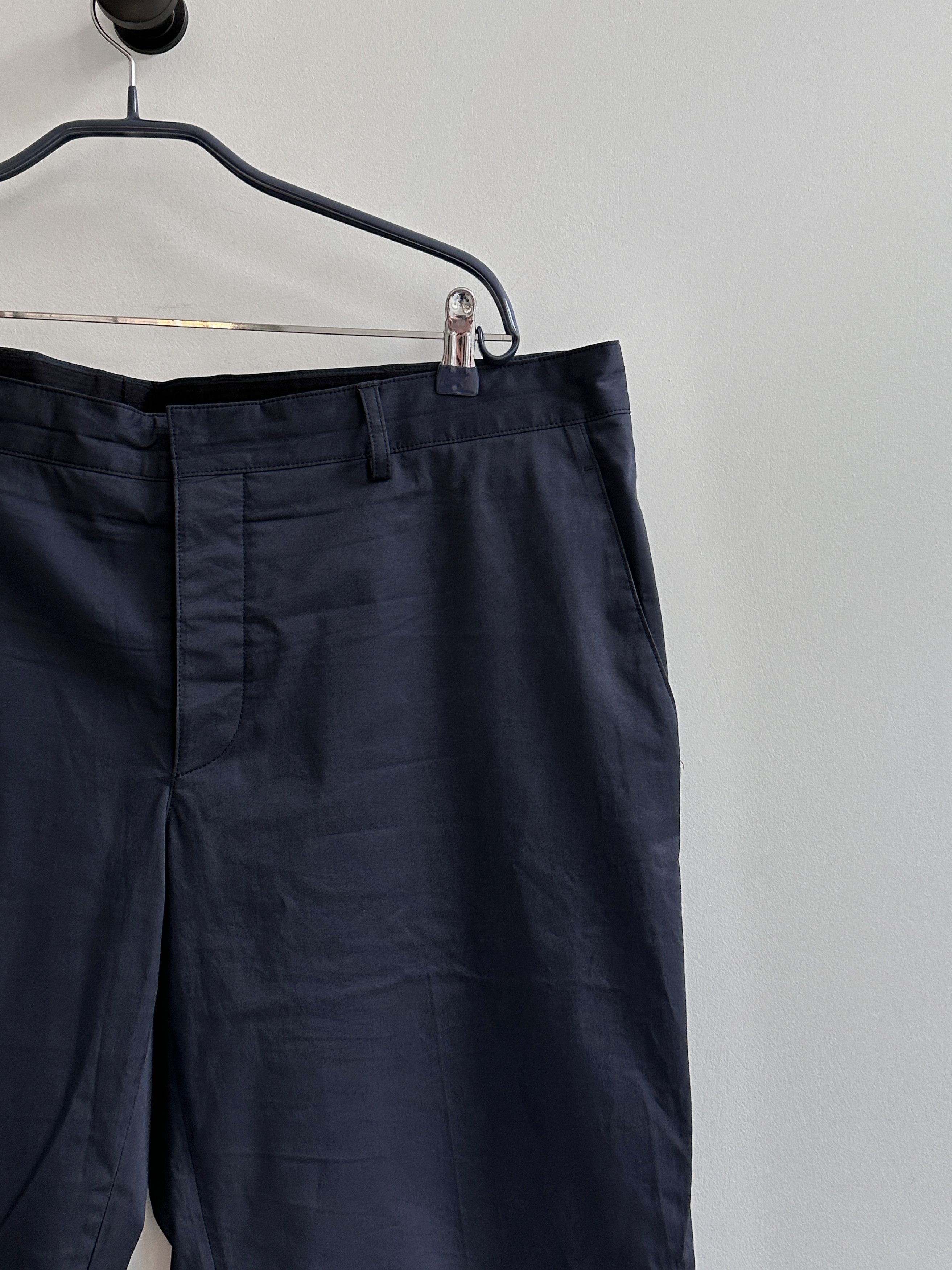 Prada Prada Navy Chino Casual Pants Trousers Size US 38 / EU 54 - 6 Thumbnail