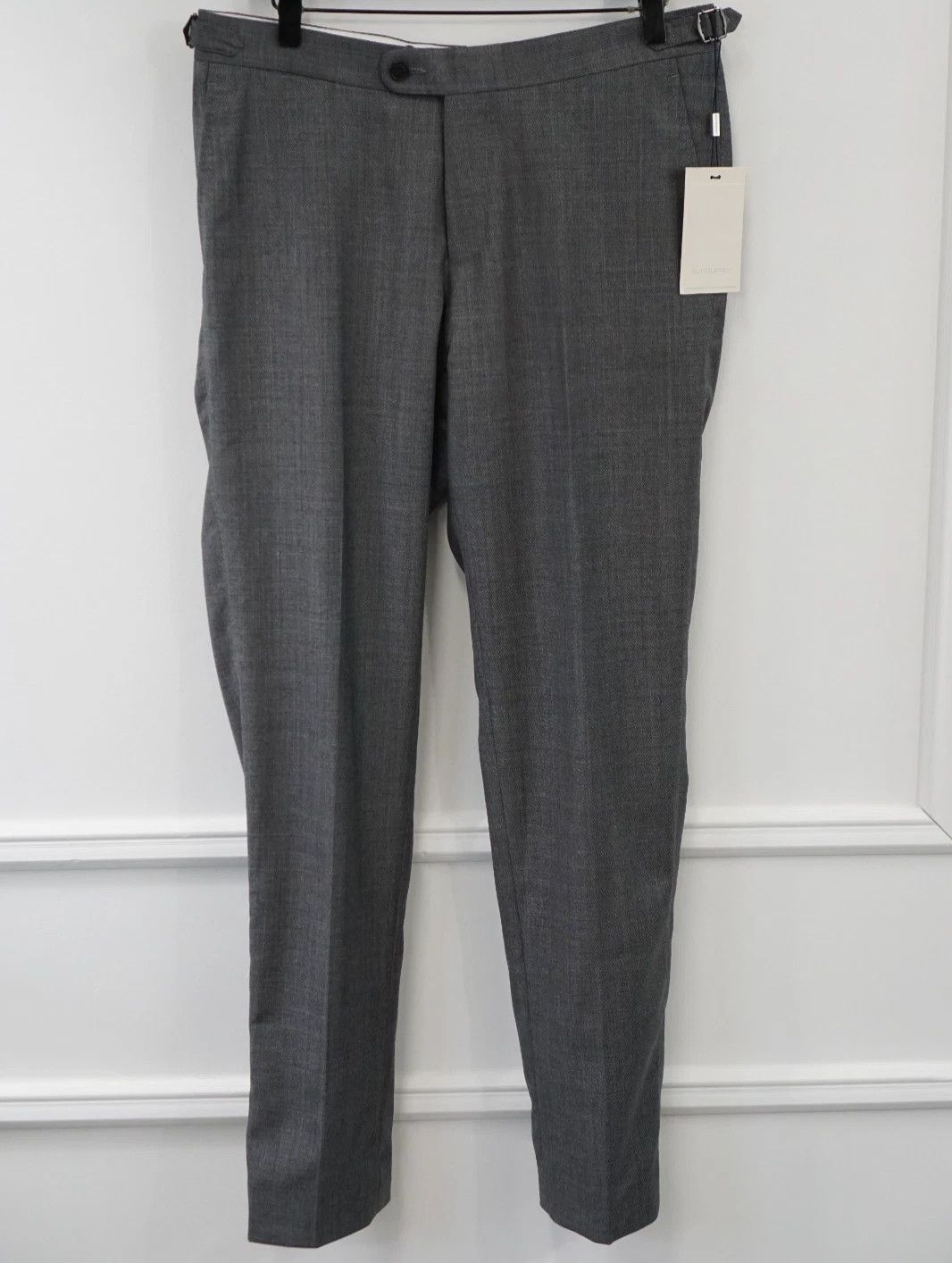 Suitsupply Men Suitsupply Pants Grey Wool Brescia Size 22 UK/US34S Size 34S - 1 Thumbnail