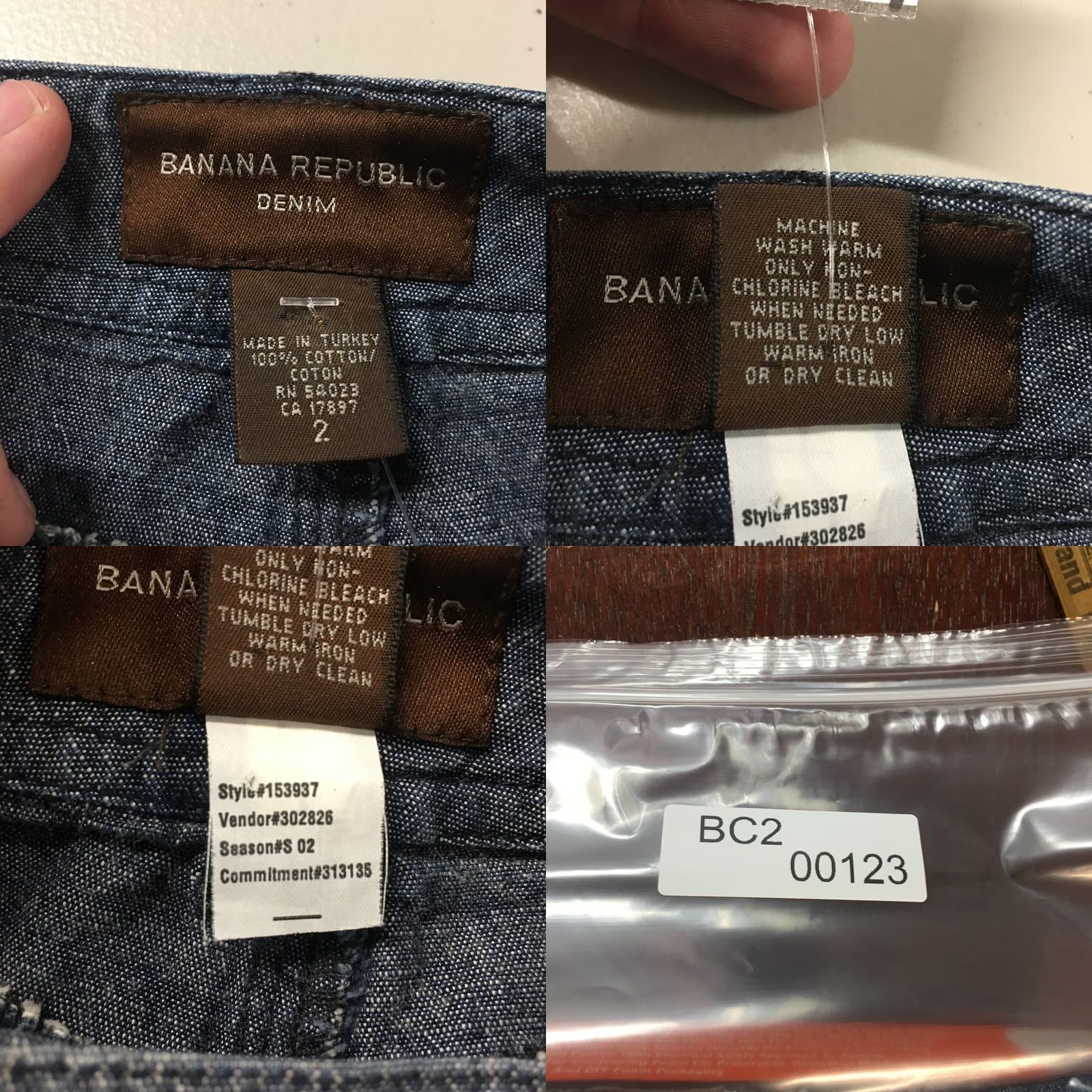 Banana Republic Banana Republic Denim A Line Skirt Womens 2 Blue Denim Zip Fly Pockets Casual Size 26" / US 2 / IT 38 - 9 Thumbnail