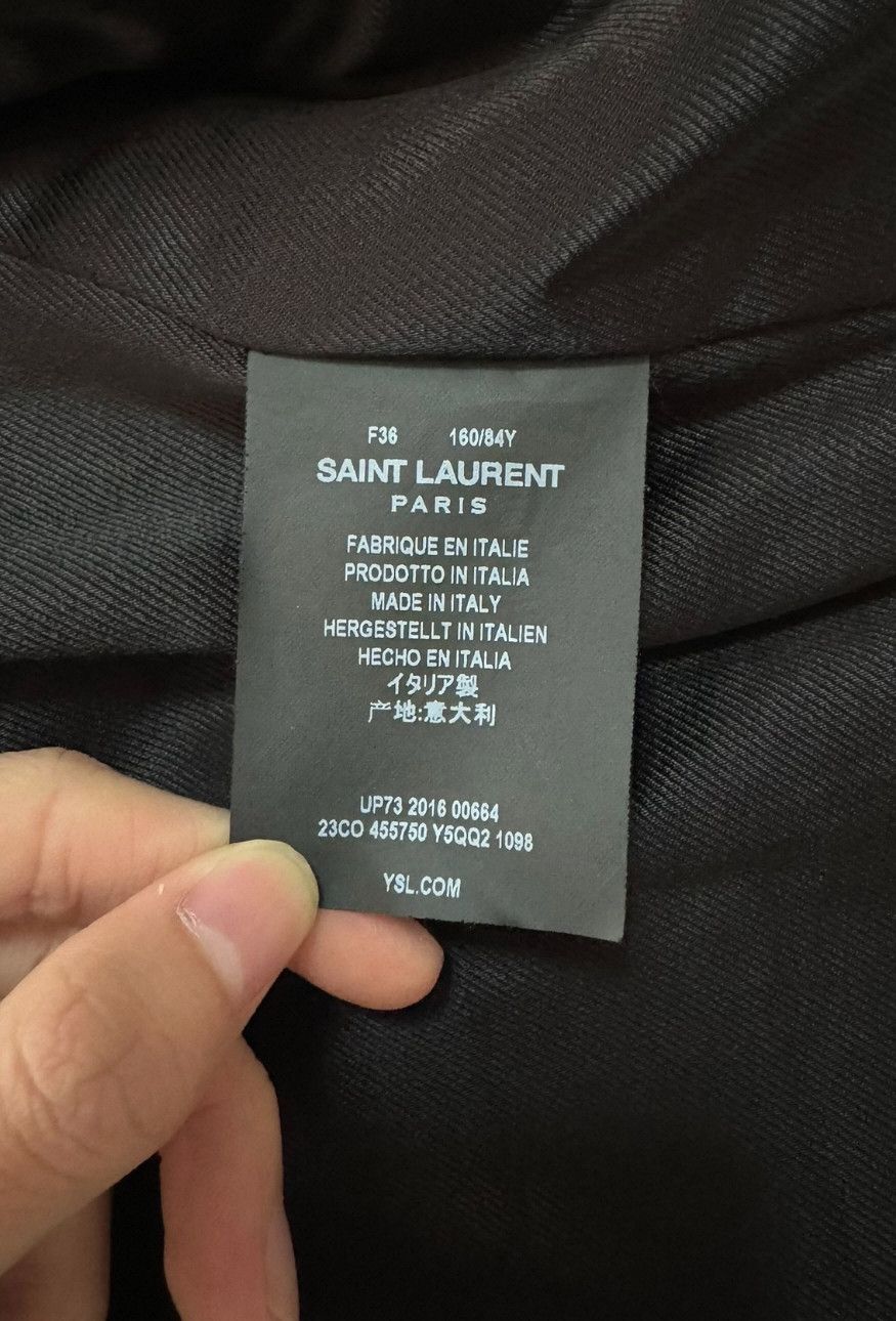 Saint Laurent Paris Saint laurent paris 16AW L17 New Genuine Blood Tooth Leathe Size XS / US 0-2 / IT 36-38 - 7 Thumbnail