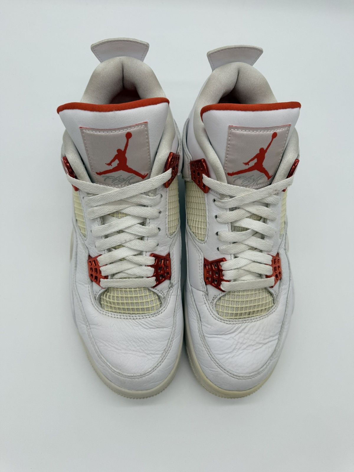 Nike Jordan 4 Retro Metallic Orange Size US 10 / EU 43 - 3 Thumbnail