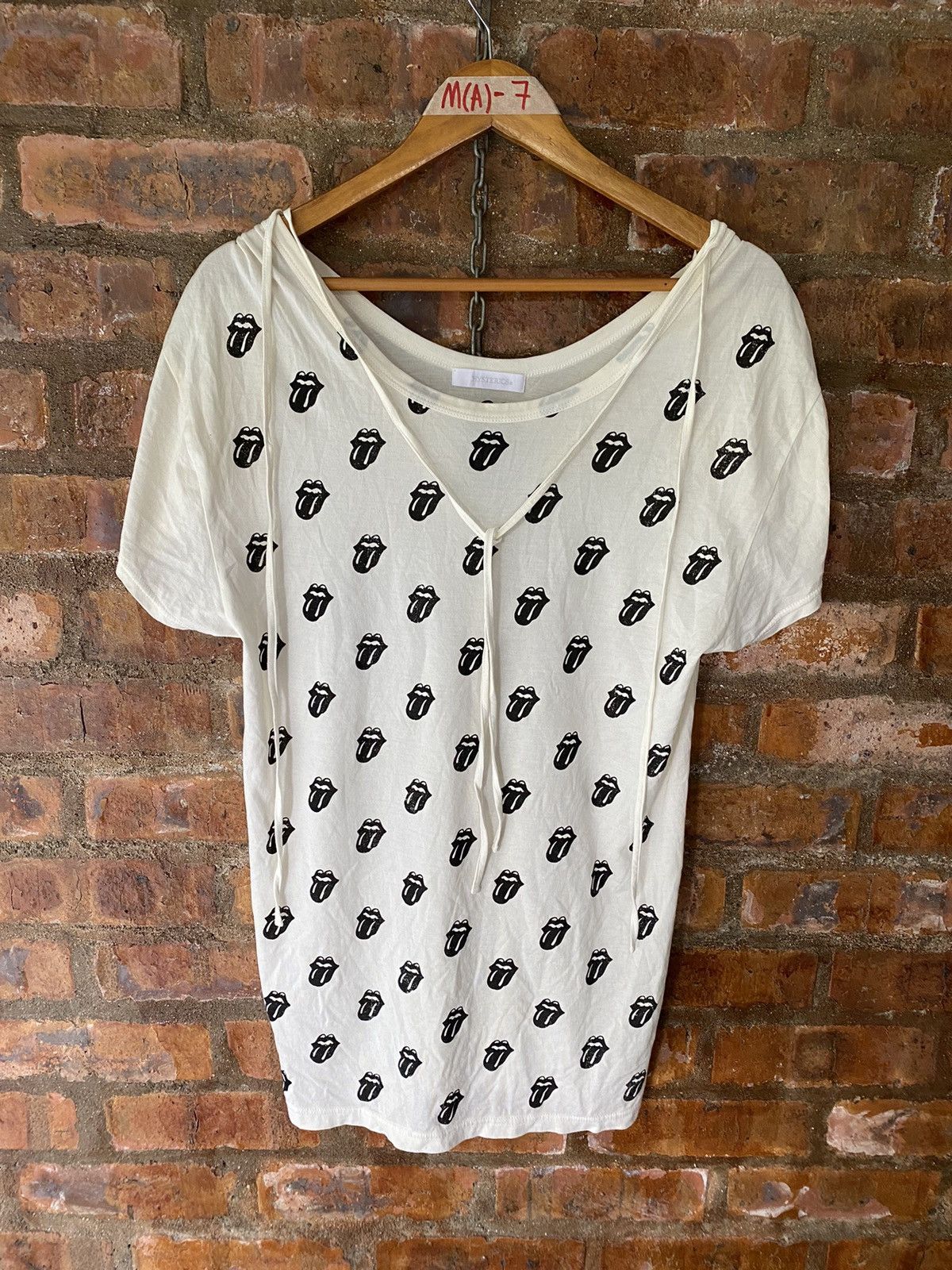 Hysteric Glamour × The Rolling Stones SS11 Hysteric Rolling stone shirt Size M / US 6-8 / IT 42-44 - 2 Thumbnail