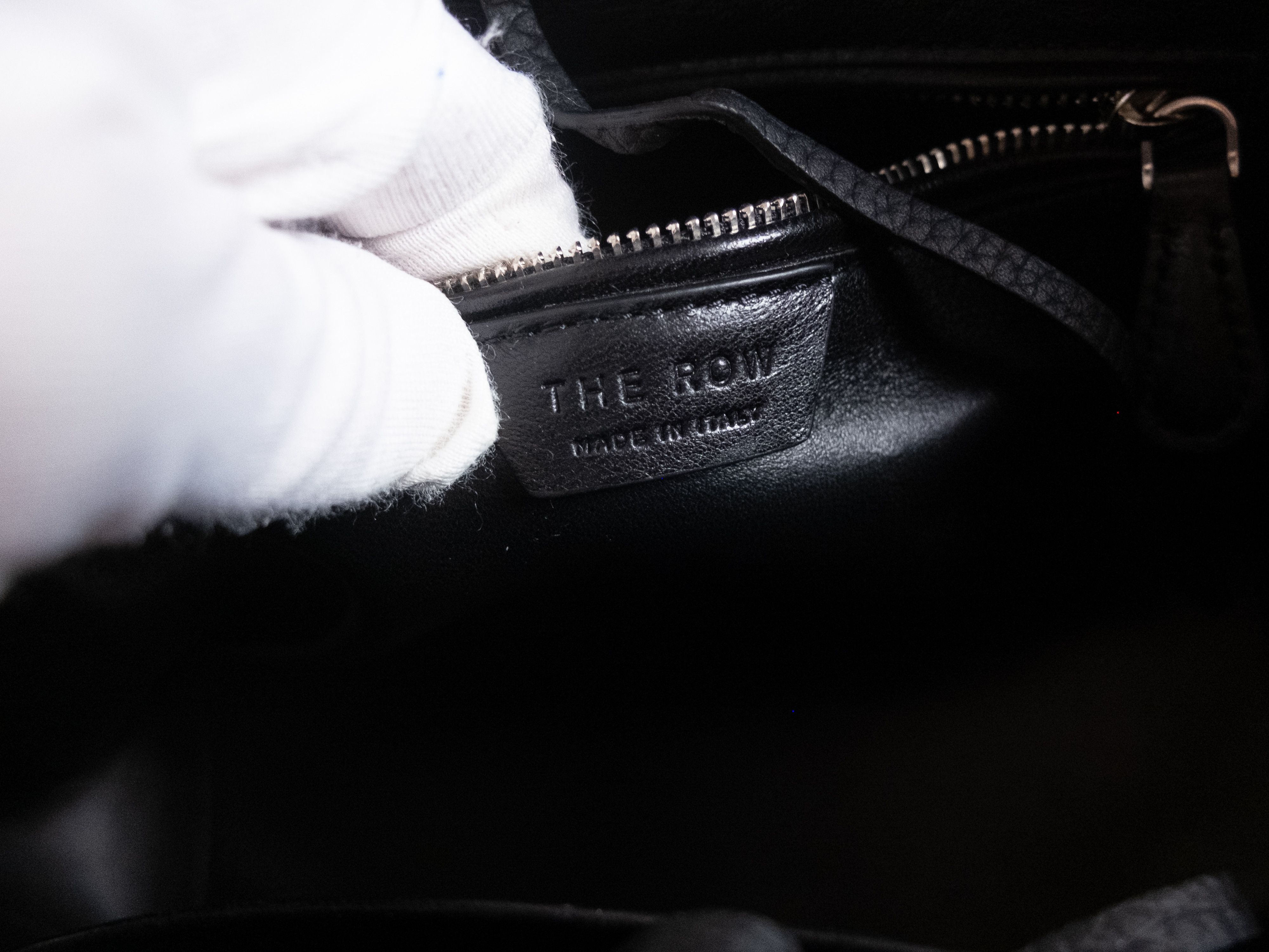The Row THE ROW Small Day Luxe black leather bag handbag q Size ONE SIZE - 12 Thumbnail