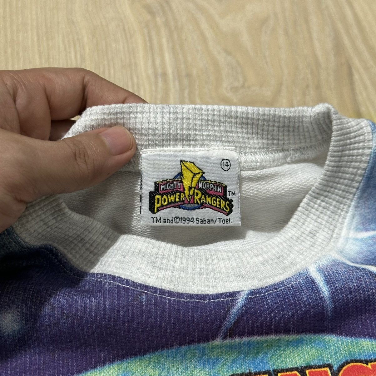 Vintage Vintage Power Rangers Mighty Morphin Graphic Tshirt Size US S / EU 44-46 / 1 - 6 Thumbnail