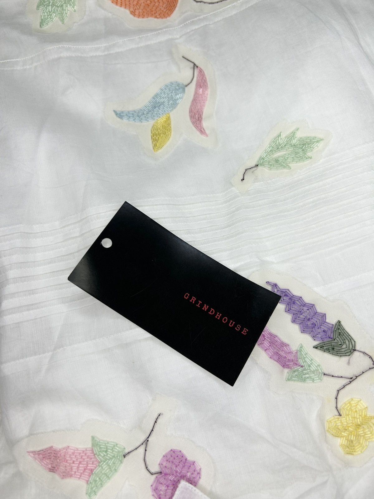 Prada 2004 Beaded Floral Dress Size S / US 4 / IT 40 - 21 Thumbnail