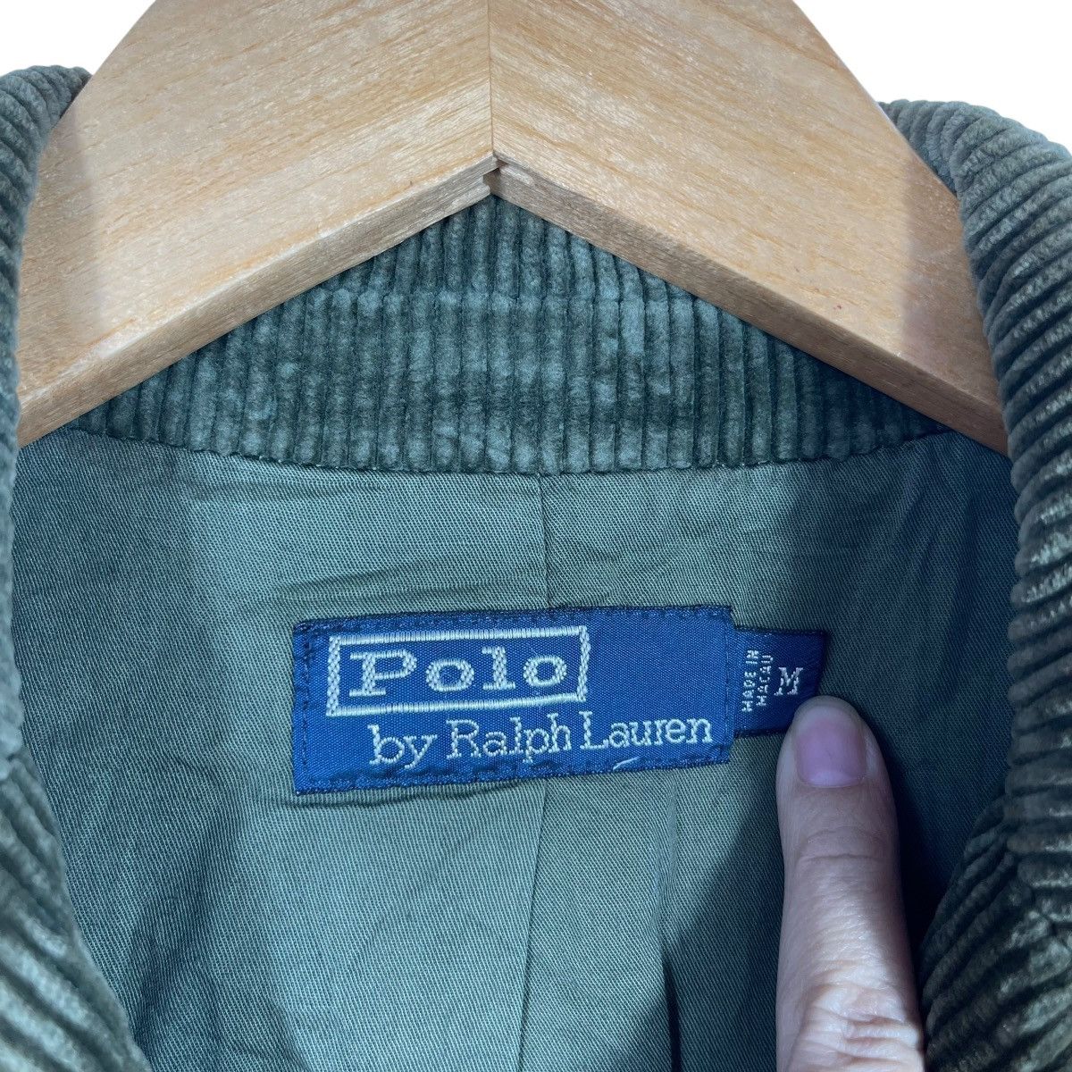 Polo Ralph Lauren Polo Ralph Lauren Olive Corduroy Blazer Jacket Men’s Size M Size 38R - 3 Thumbnail