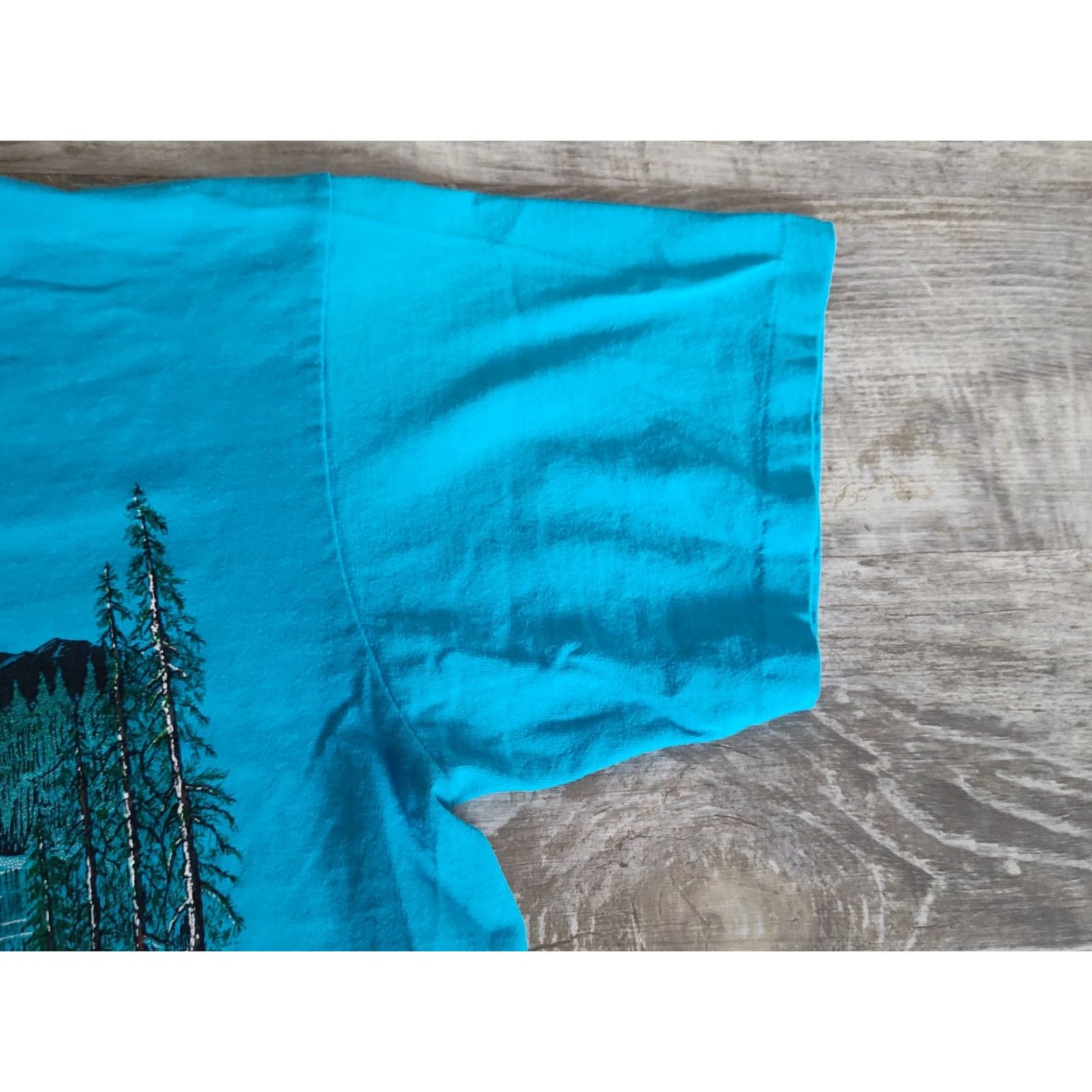 Vintage Vtg 80s Lake Tahoe Tee Shirt Sz L Mountain Emerald Bay Single Stitch Oneita Tag Shirt Tee Lake Tahoe Vintage True Oneita 80s Graphic Size US L / EU 52-54 / 3 - 6 Thumbnail