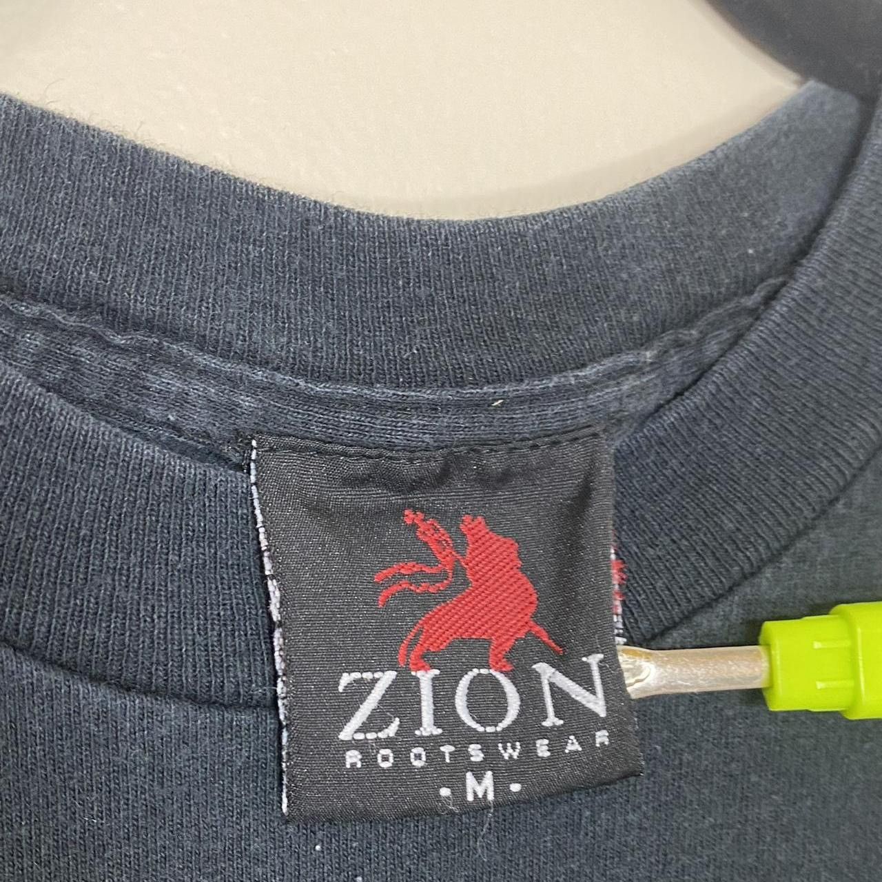 Zion Rootswear 1999 Bob Marley Zion Rootswear Graphic Band Shirt Size Med Size US M / EU 48-50 / 2 - 4 Thumbnail