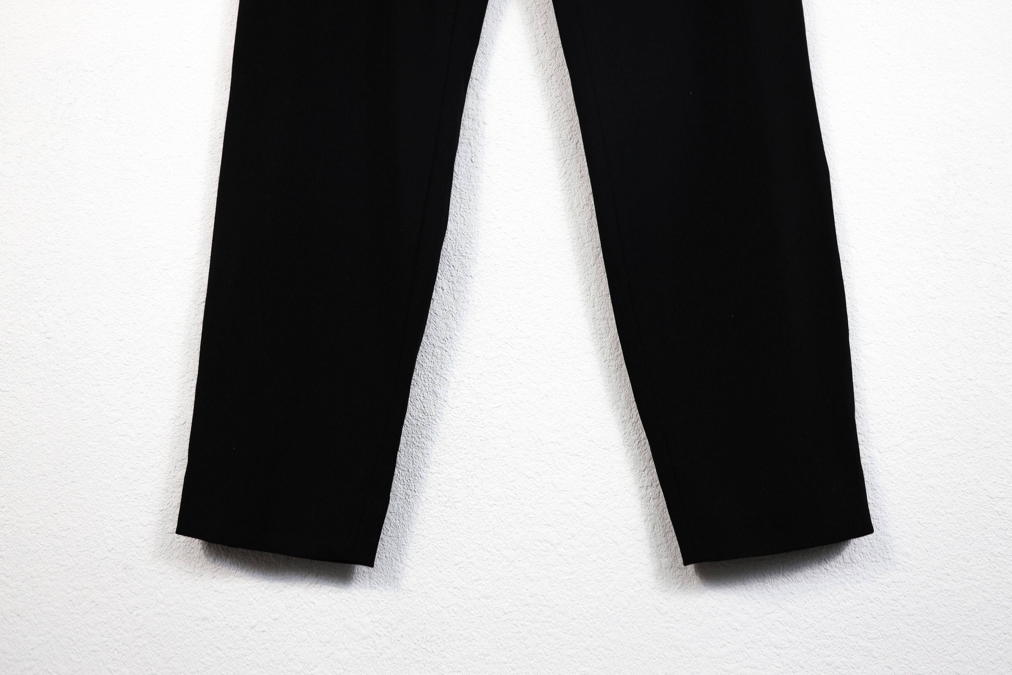 Polo Ralph Lauren × Ralph Lauren Purple Label Womens Ralph Lauren Purple Label Black Wool Pants Trousers Size 32" / US 10 / IT 46 - 4 Thumbnail