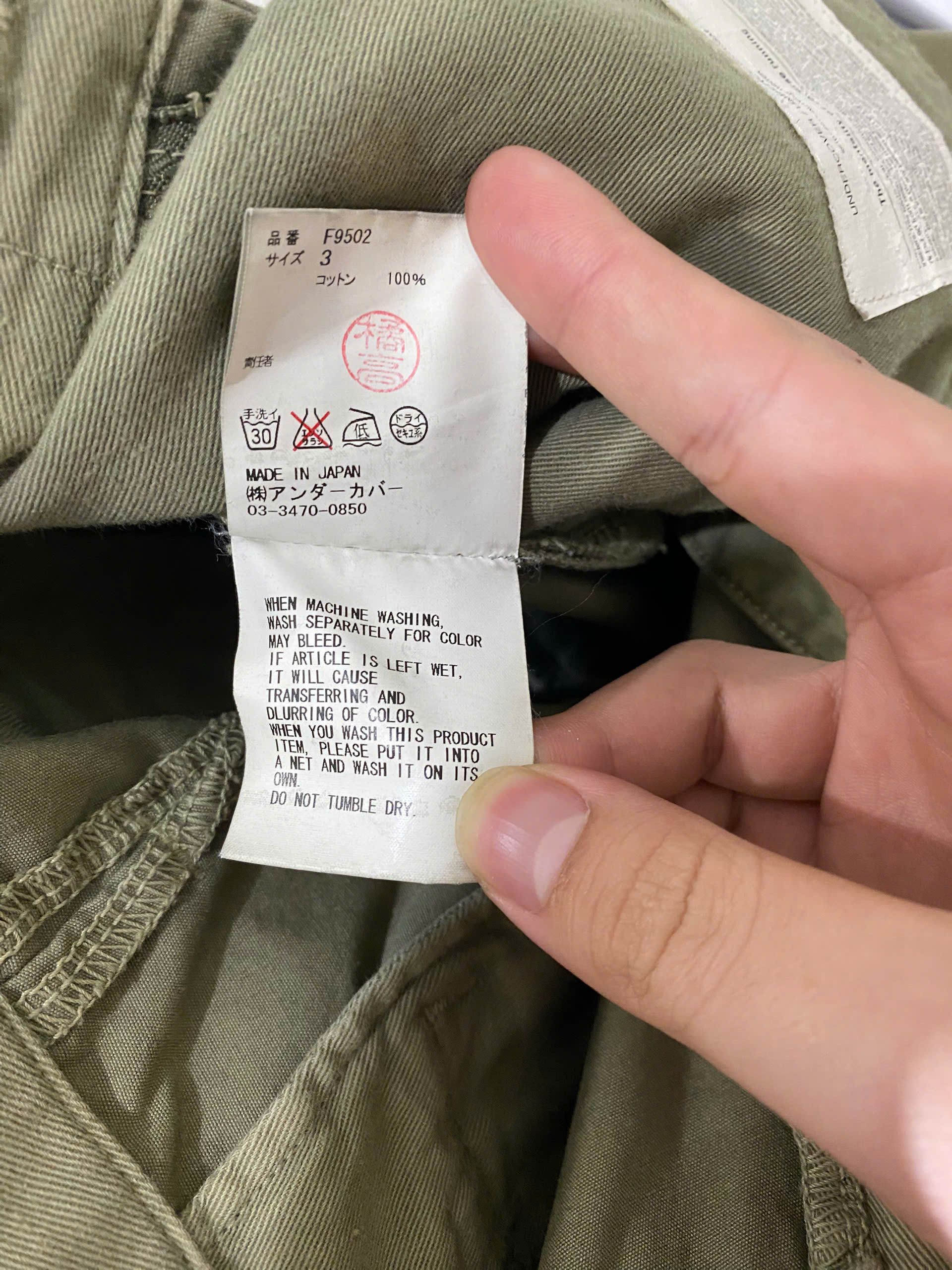 Undercover UNDERCOVER AW10 Cropped Cargo Pants Size US 32 / EU 48 - 5 Thumbnail