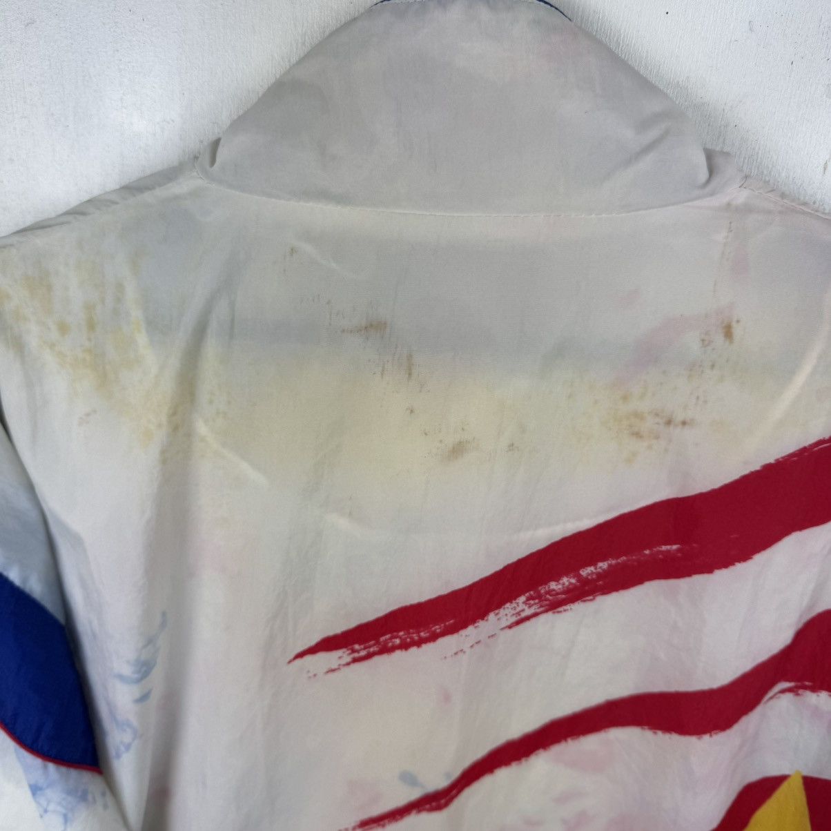 Reebok × Vintage Vintage Thrash Reebok Flag Jacket Size US M / EU 48-50 / 2 - 9 Thumbnail