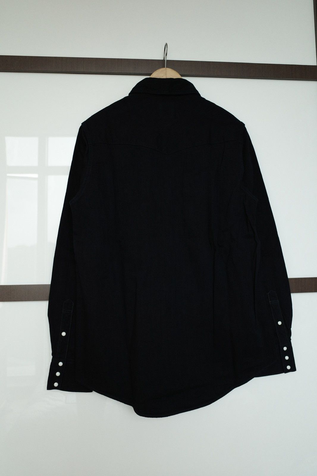 Visvim Visvim ICT Social Sculpture Shirt One Wash Dk.Indigo Size US L / EU 52-54 / 3 - 4 Thumbnail