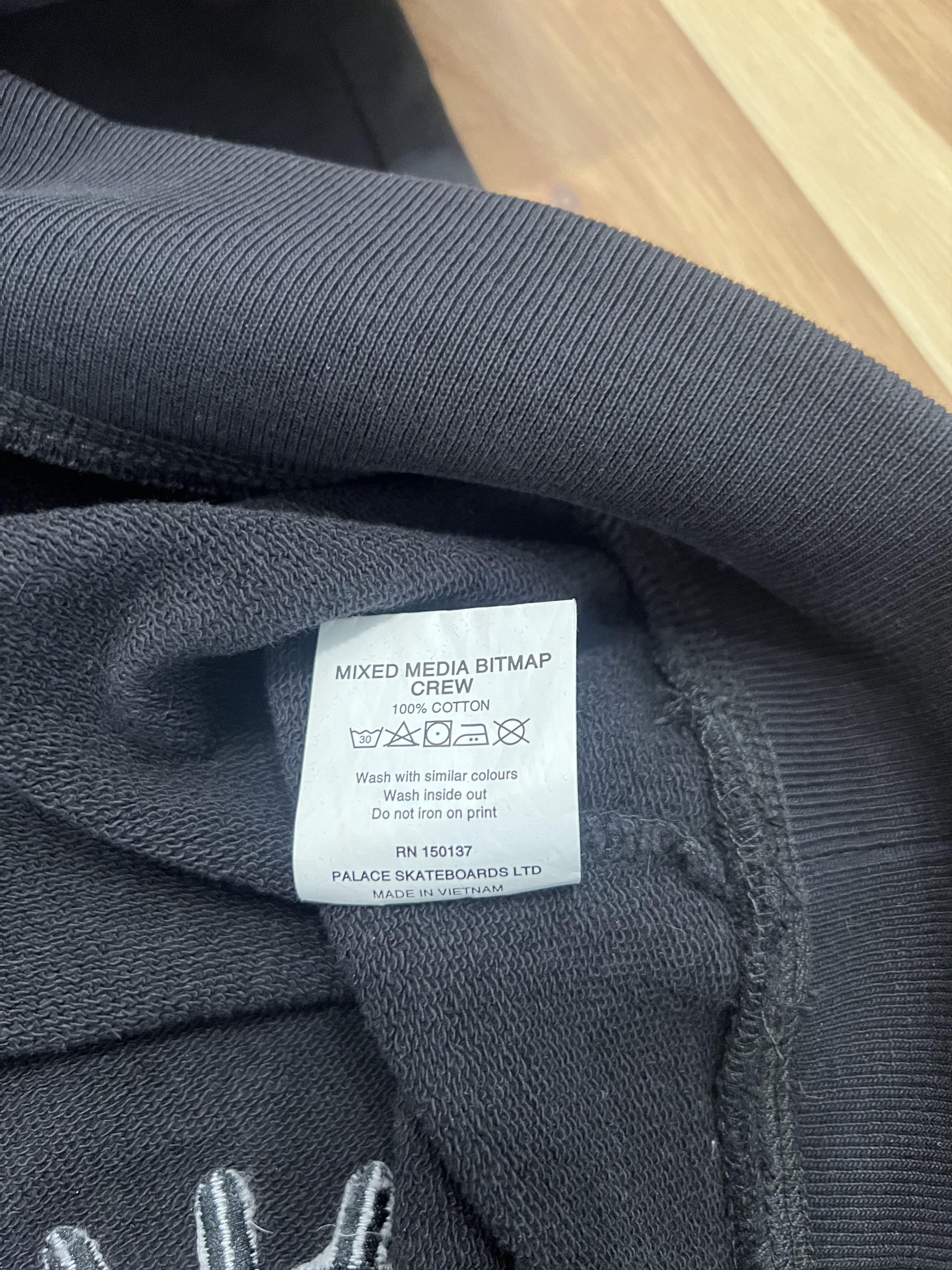 Palace Palace - Mixed Media Bitmap Crewneck Sweatshirt Size US XL / EU 56 / 4 - 5 Thumbnail
