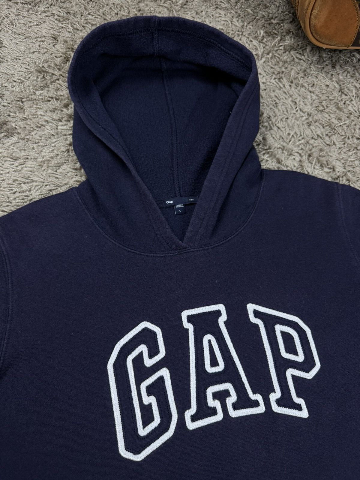 Gap × Vintage Hoodie GAP y2k original streetwear skate hip-hop item Size US L / EU 52-54 / 3 - 3 Thumbnail