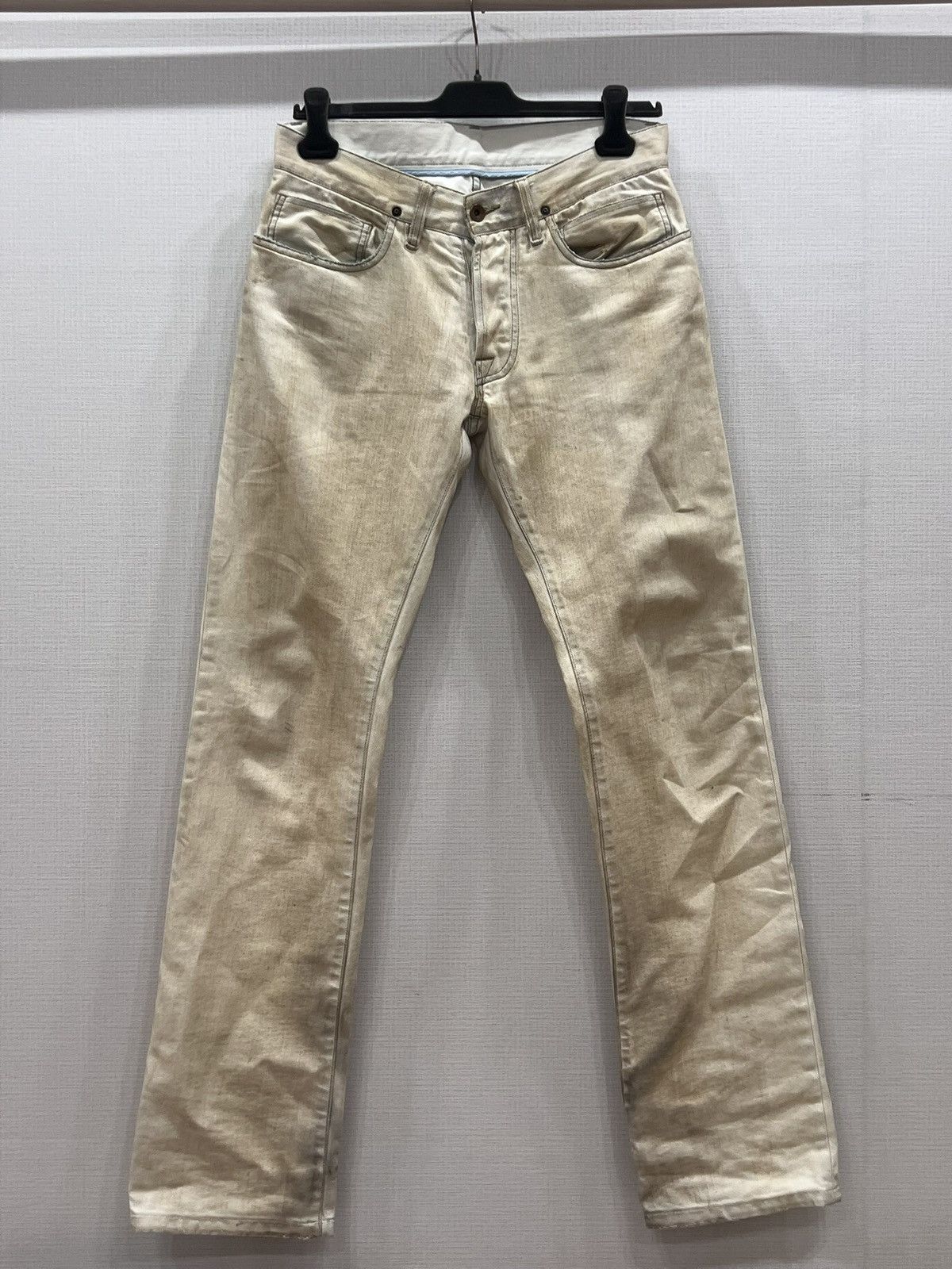 Rick Owens Drkshdw Sold-Rick owens pre 2006 dirty wash jeans Size US 31 - 1 Thumbnail