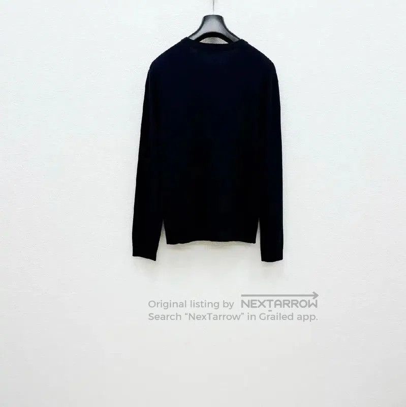 Valentino Valentino Men's Black Wool Long Sleeve Sweater . Size US L / EU 52-54 / 3 - 4 Thumbnail
