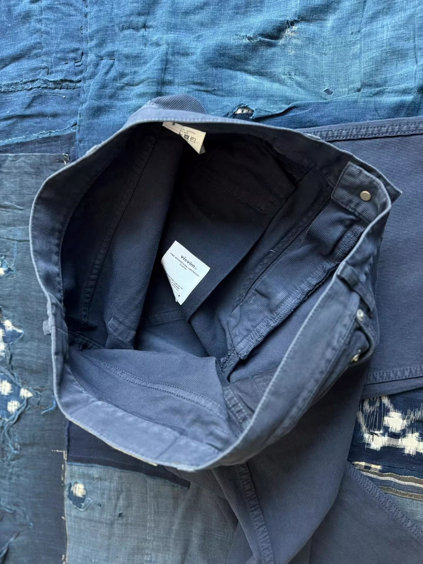 Visvim VISVIM 23SS FLUXUS 03 DMGD Dry Pique Pants Size US 26 / EU 42 - 8 Thumbnail