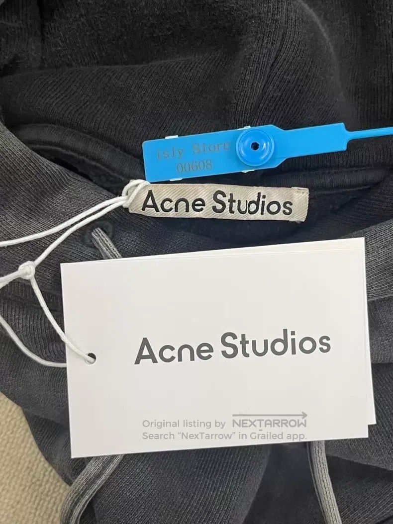 Acne Studios Acne Studios 24ss washed gray hooded sweatshirt Size XXS / US 00 / IT 34 - 4 Thumbnail