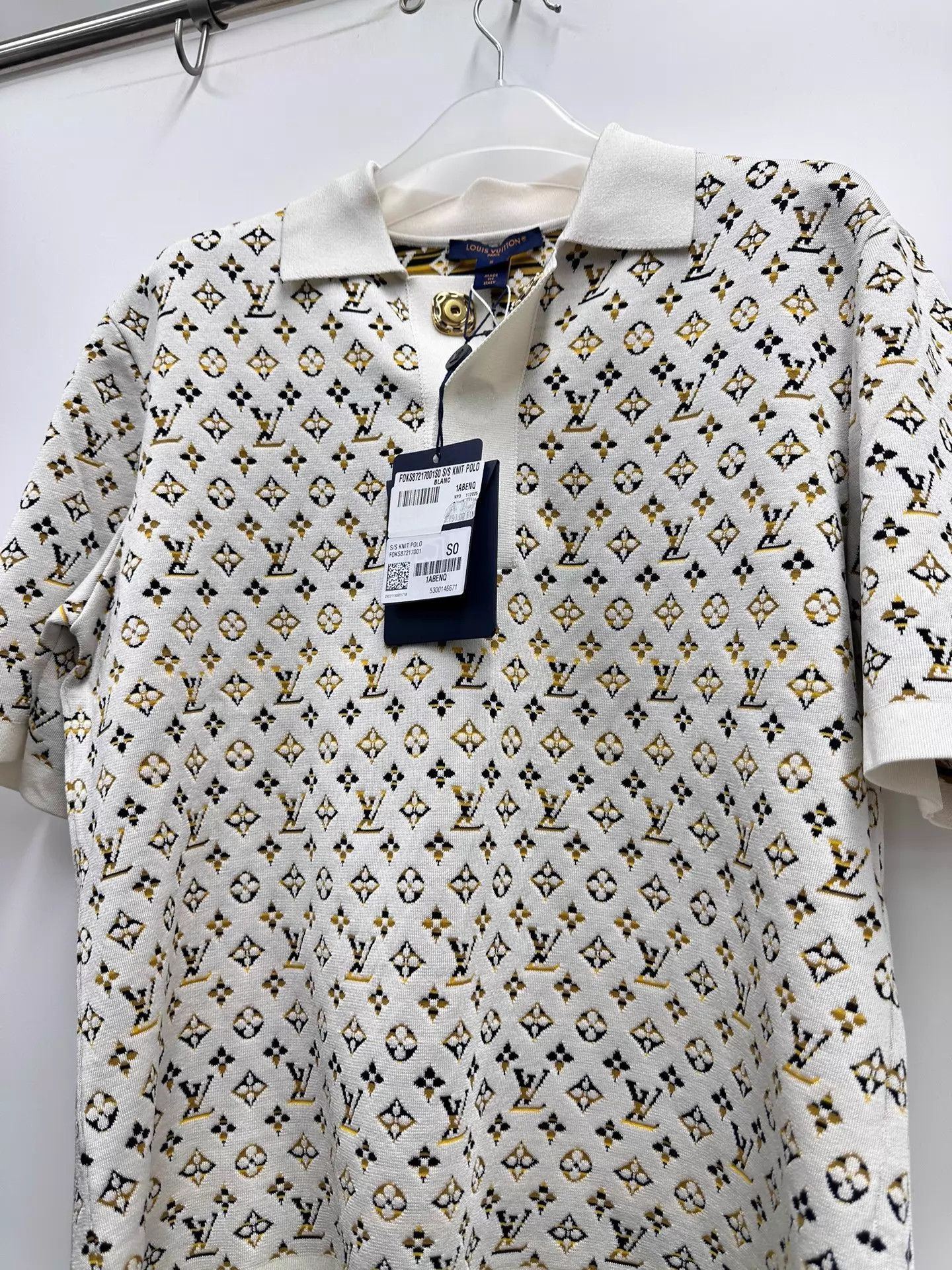 Louis Vuitton LV All Over Print Knit Sweater S Size US S / EU 44-46 / 1 - 4 Thumbnail