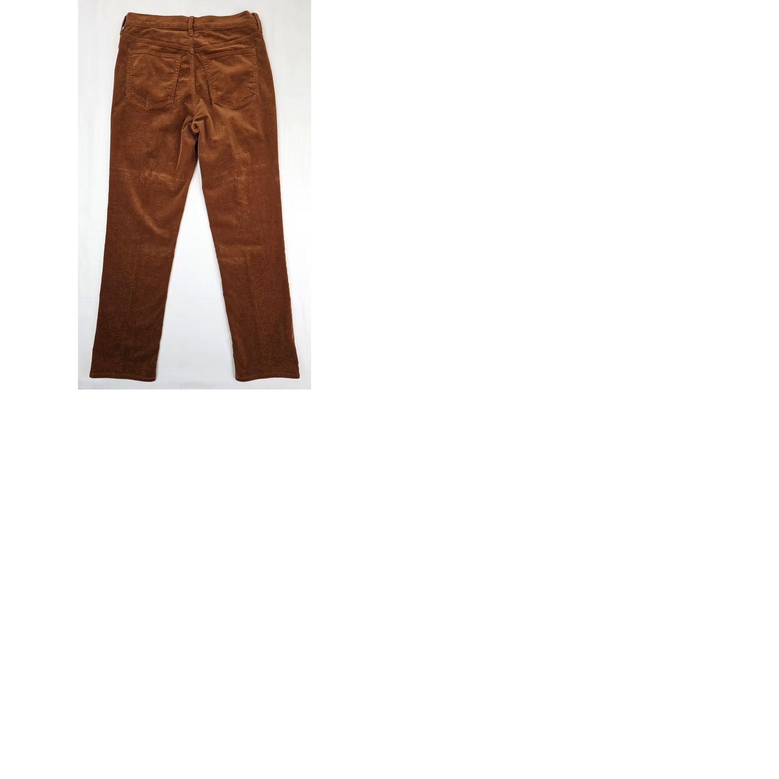 J.Crew J.CREW Full Length Corduroy Pants Women 30x28 Burnt Orange Straight Leg, 29 (Fits 30x28) BT Orange Womens Pants Size 30" / US 8 / IT 44 - 9 Thumbnail