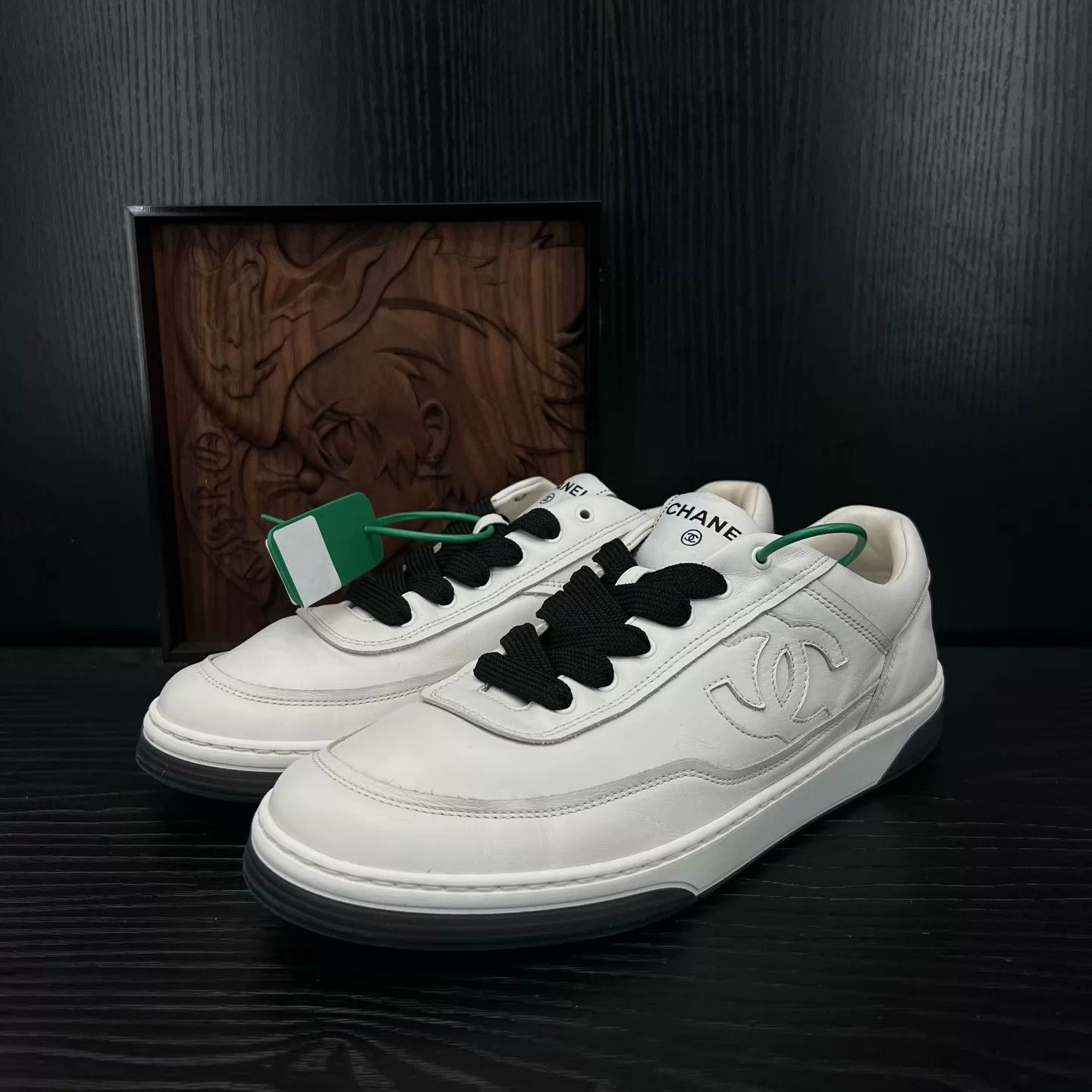 Chanel Chanel 24P White & Black Sneaker Men's Size 41 Size US 8 / EU 41 - 1 Thumbnail