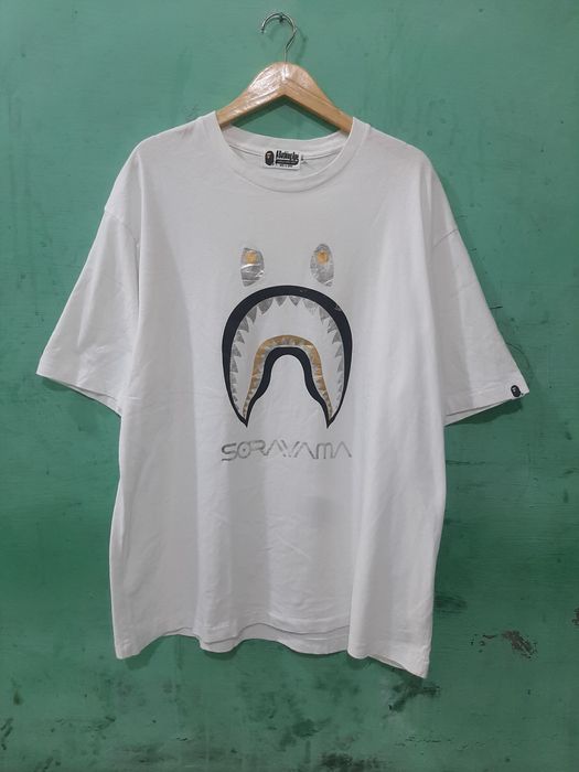 Bape Bape x Hajime Sorayama Shark Tee | Grailed