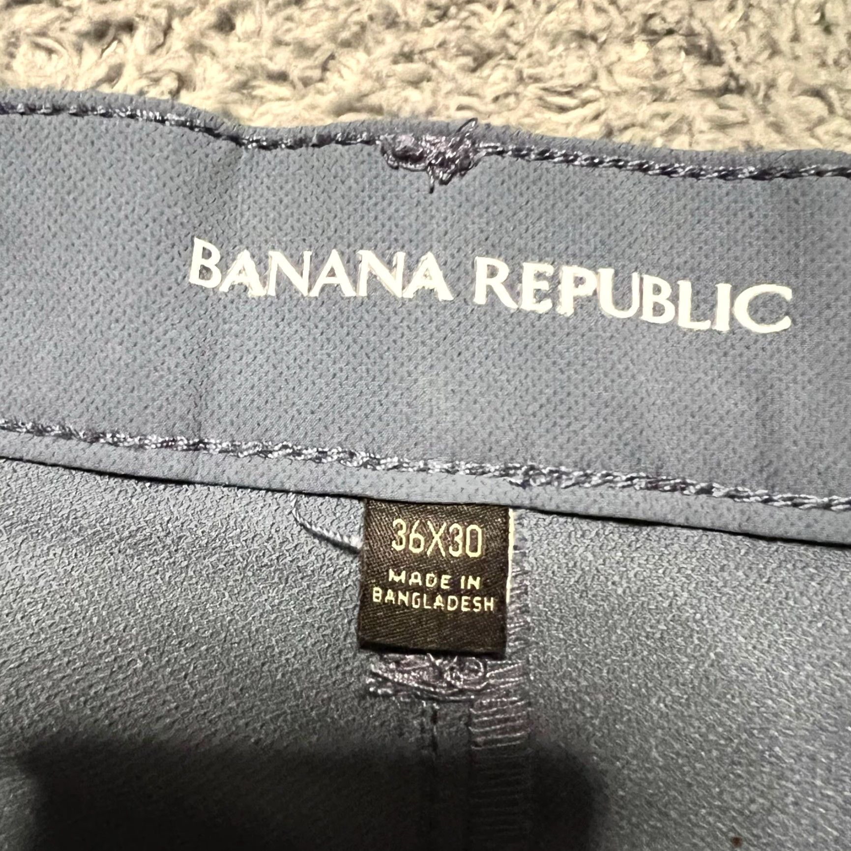 Banana Republic Banana Republic Pants Mens Golf Gray Flat Front Performance Chino 38x29 Mens Size US 38 / EU 54 - 5 Thumbnail