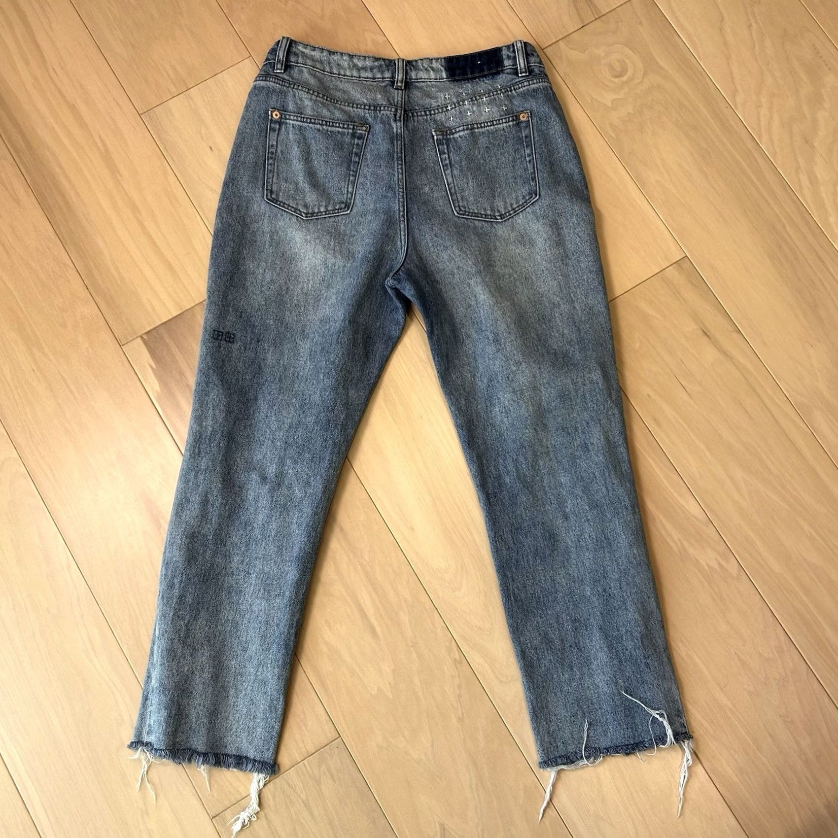 Ksubi Ksubi Nine O Lifetime Panel High-Waisted Blue Jeans Womens 30 Size 30" / US 8 / IT 44 - 3 Thumbnail
