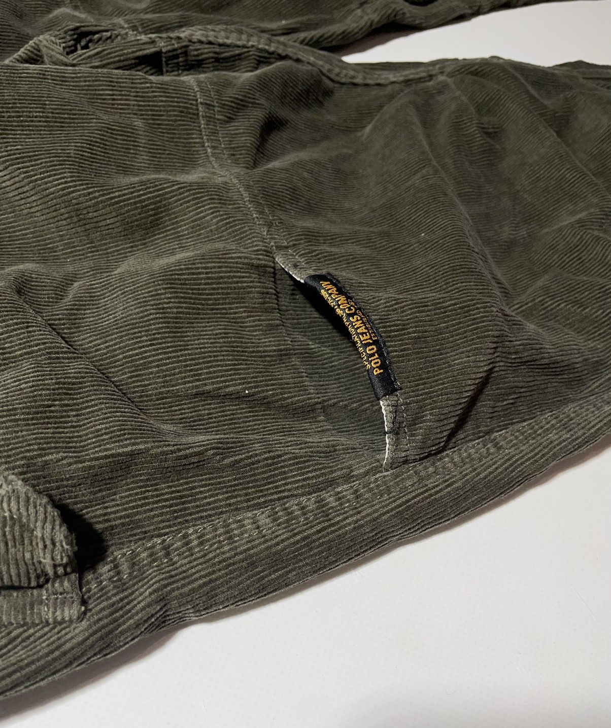 Polo Ralph Lauren Vintage Ralph Lauren Polo Jeans Company Corduroy Cargo Pants Size US 33 - 8 Thumbnail